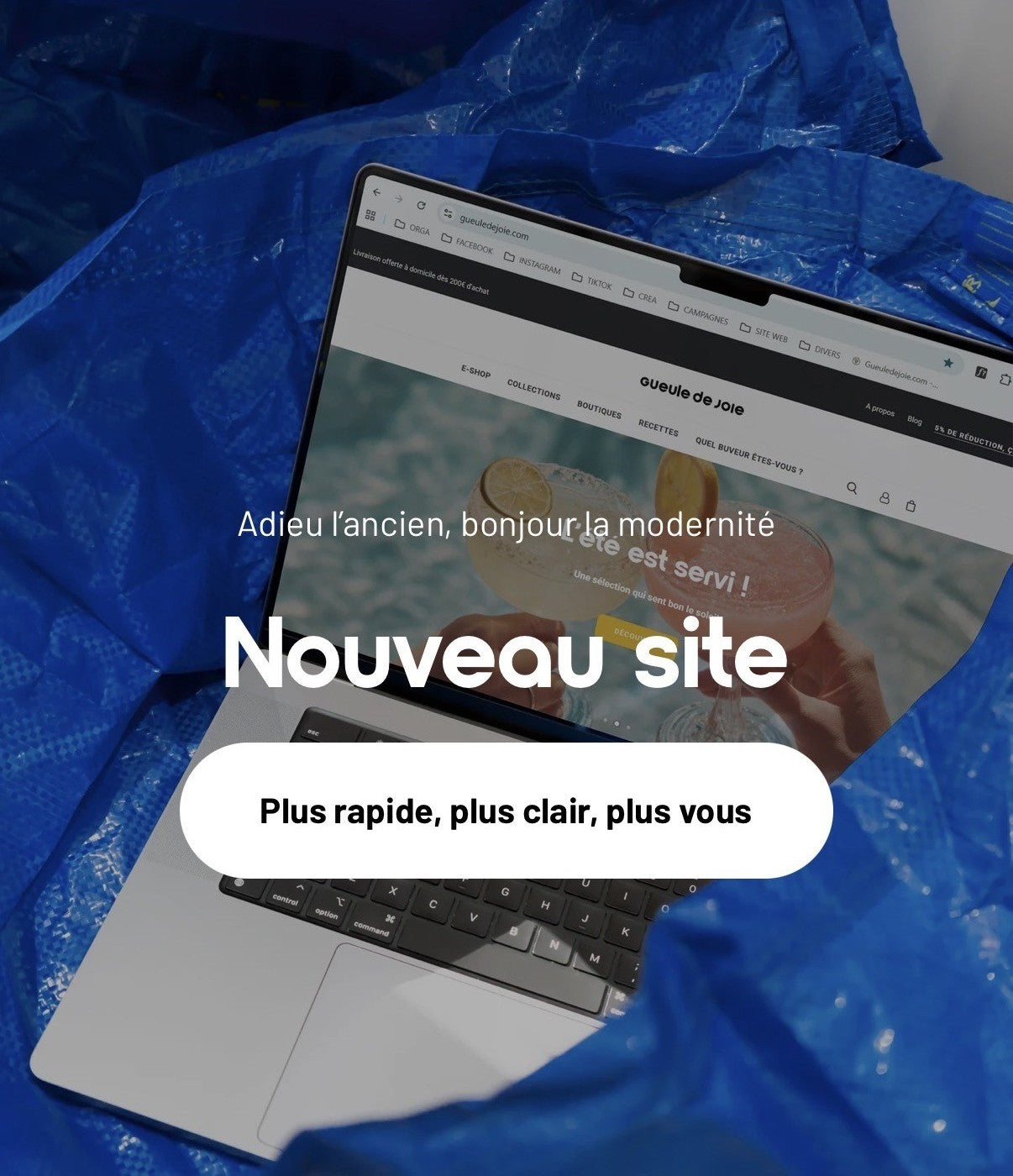 Un nouveau site pour mieux vous servir