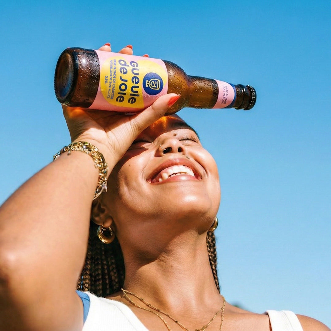 Bière blonde sans alcool : Gueule de Joie célèbre ses 7 ans avec sa première bière