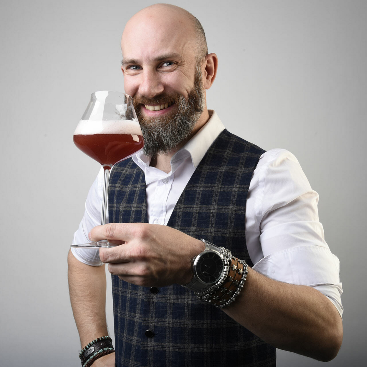 Cyril Hubert, Sommelier de la bière, soutient Gueule de Joie