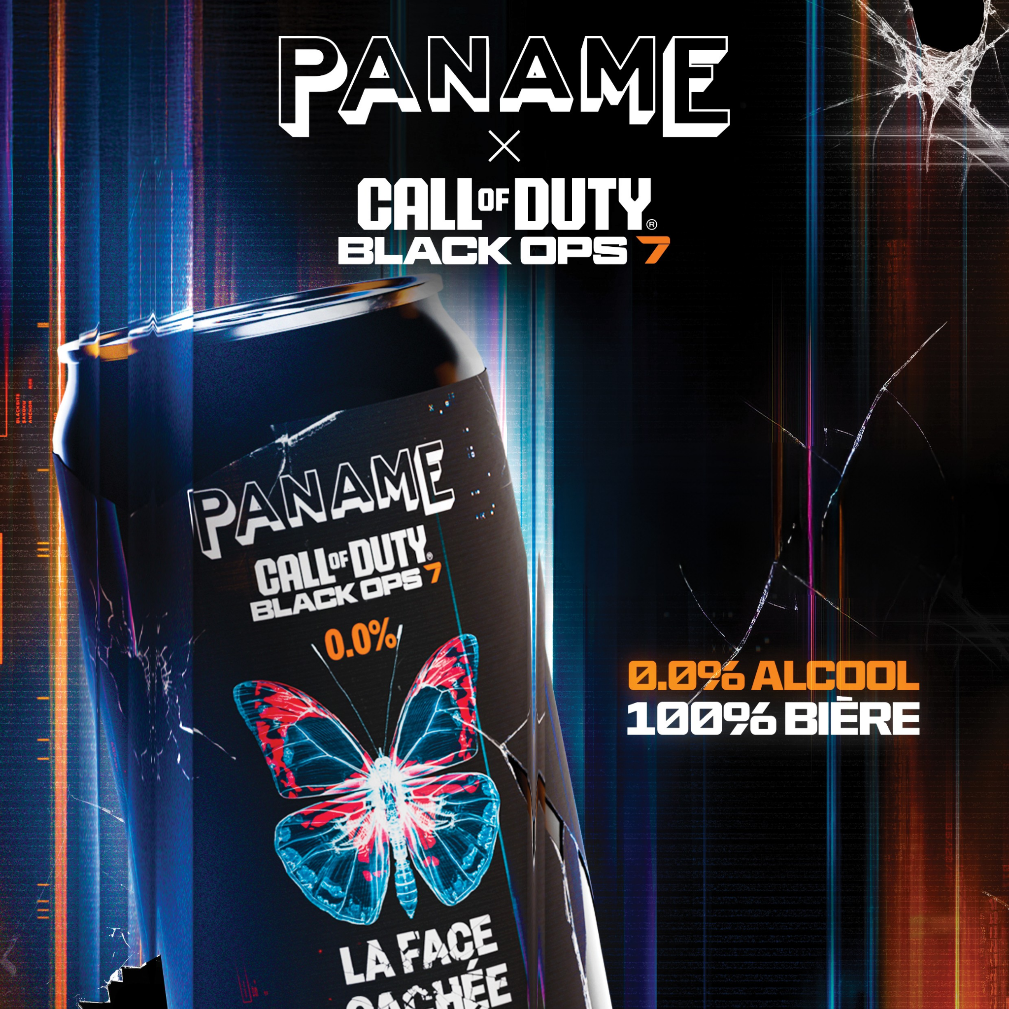 La Face Cachée 0,0% 33 cl - édition Call of Duty