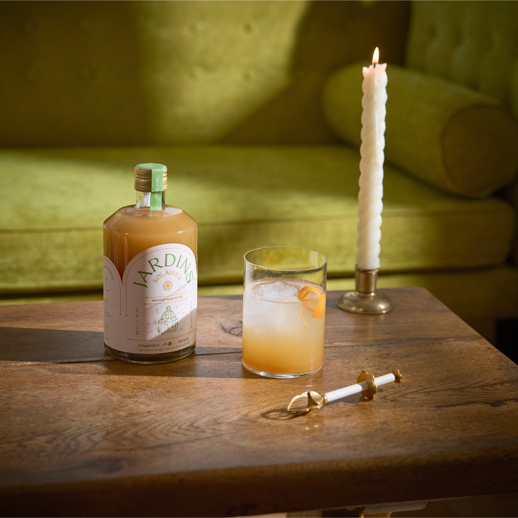 Jardins Solaires - Gingembre et Abricot 50cl