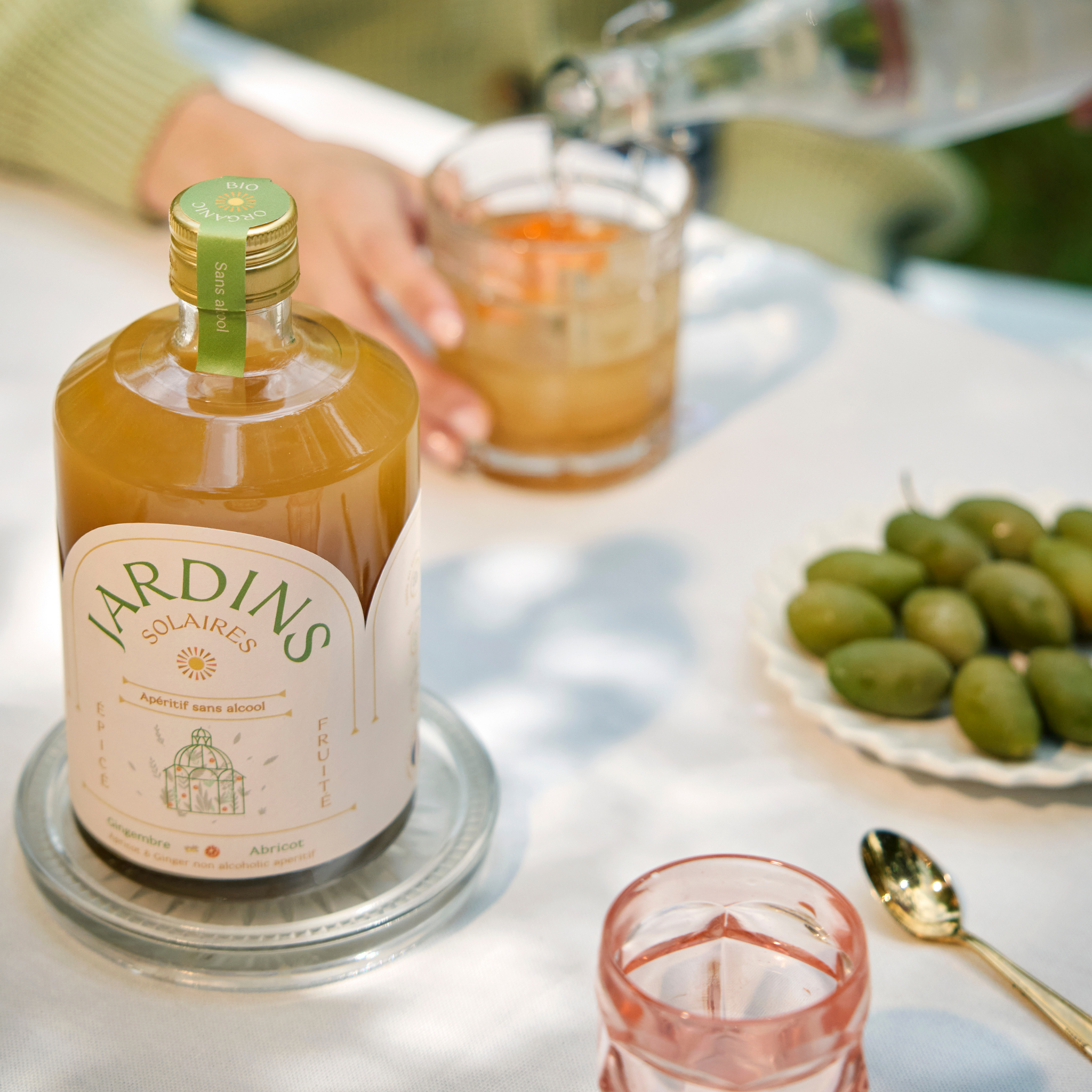 Jardins Solaires - Gingembre et Abricot 50cl