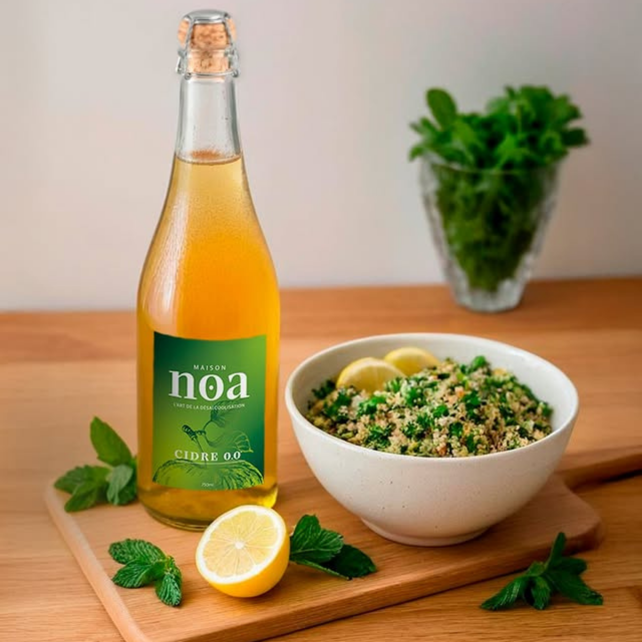 Cidre brut 0.0% 25 cl - Maison Noa