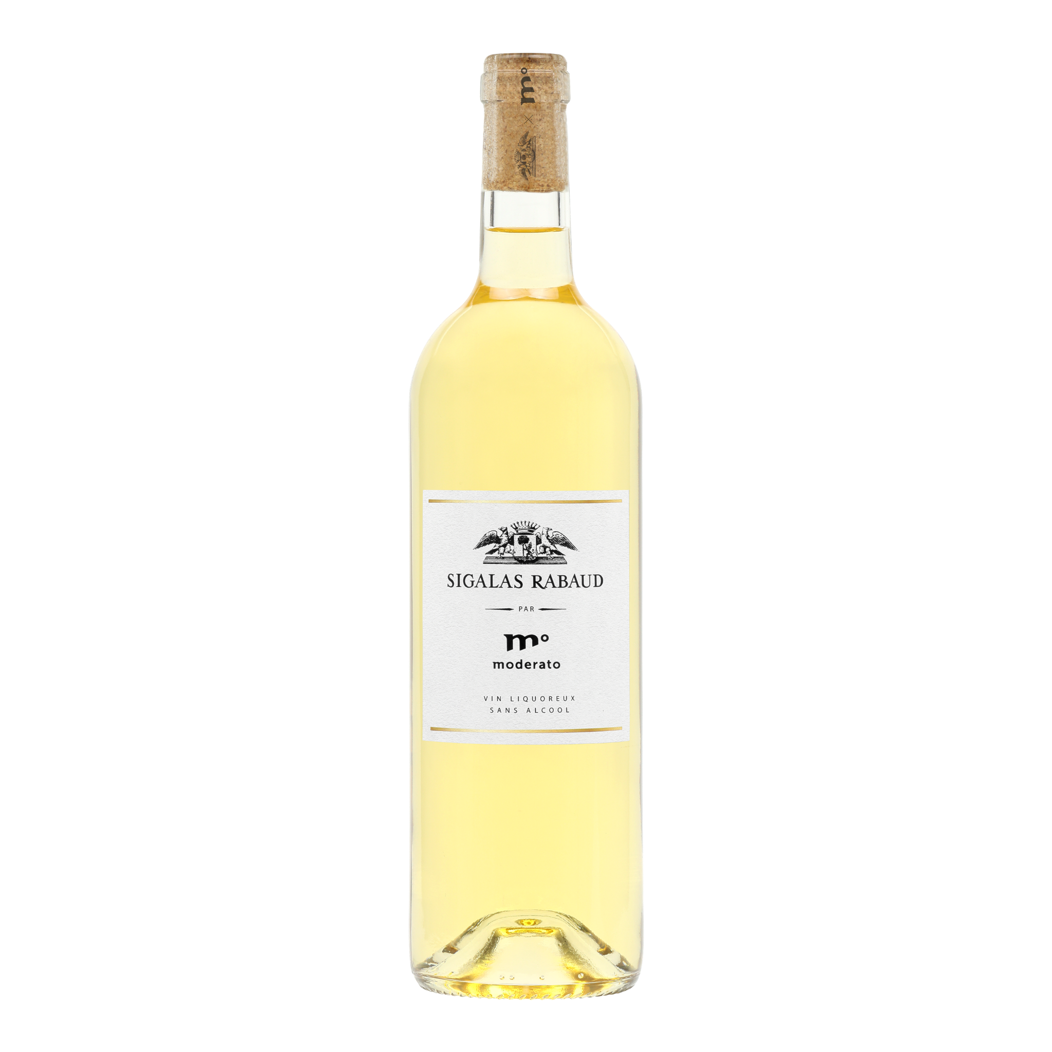 Alcohol-free sweet white wine - Moderato x Sigalas Rabaud