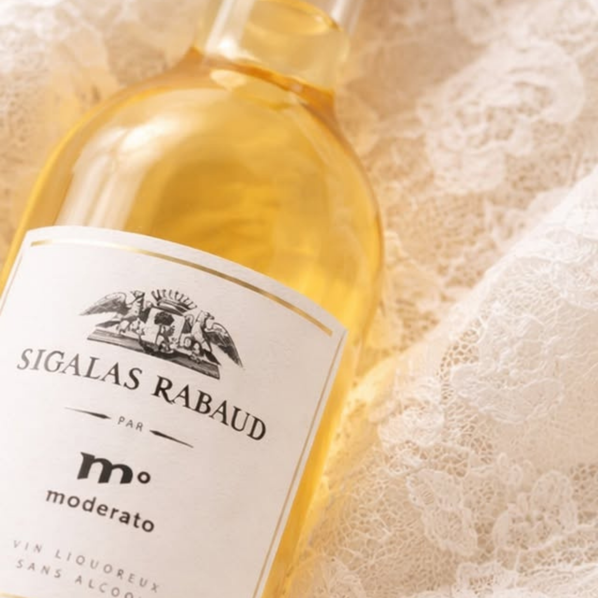 Vin Blanc Liquoreux sans alcool - Moderato x Sigalas Rabaud