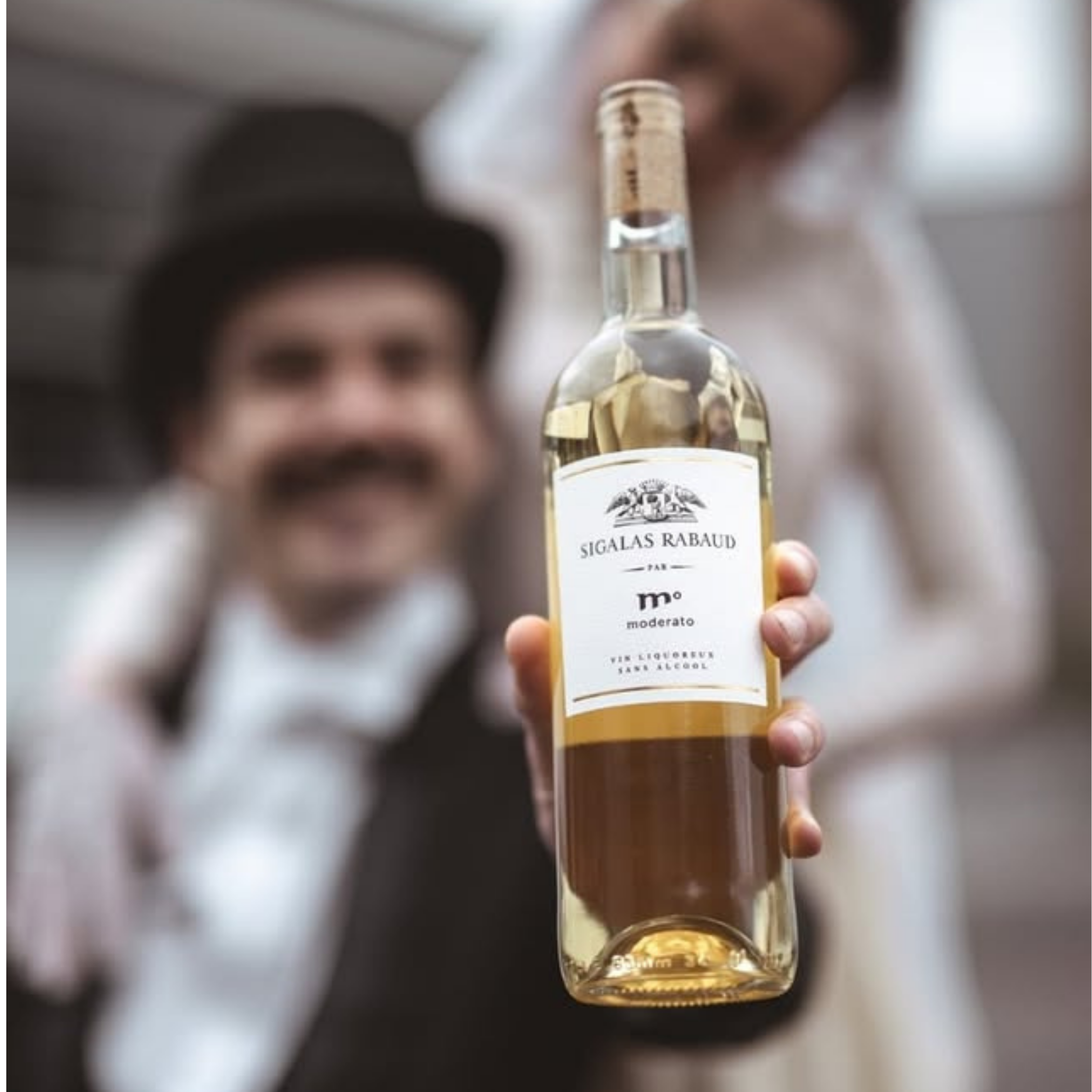 Vin Blanc Liquoreux sans alcool - Moderato x Sigalas Rabaud