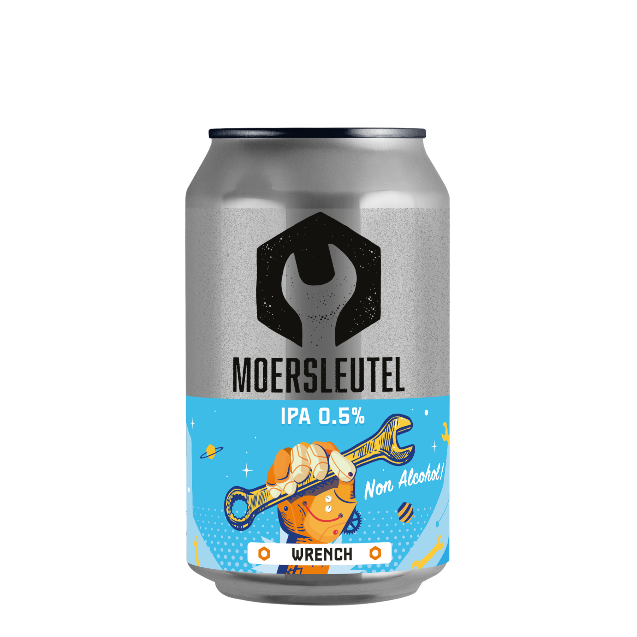 Wrench IPA 0,5% 33 cl - Moersleutel