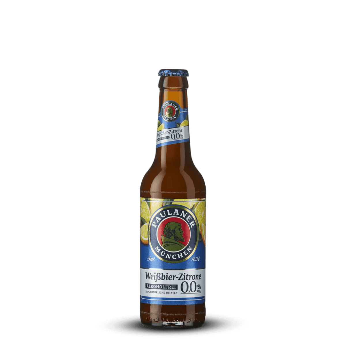 Alkoholfreies Zitronen-Weißbier 0,0 % 33 cl - Paulaner