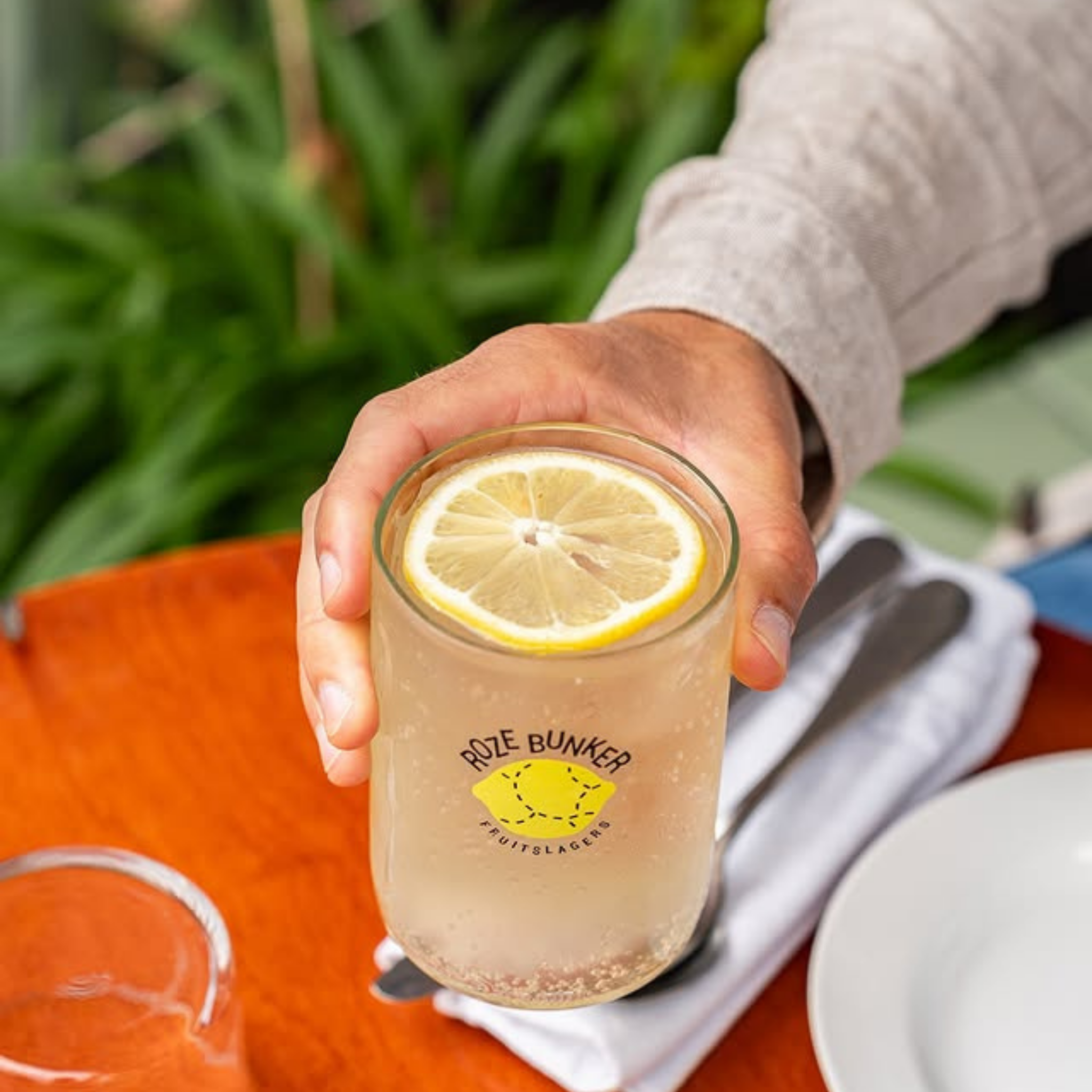 Sirop Citron/Basilique - Roze Bunker