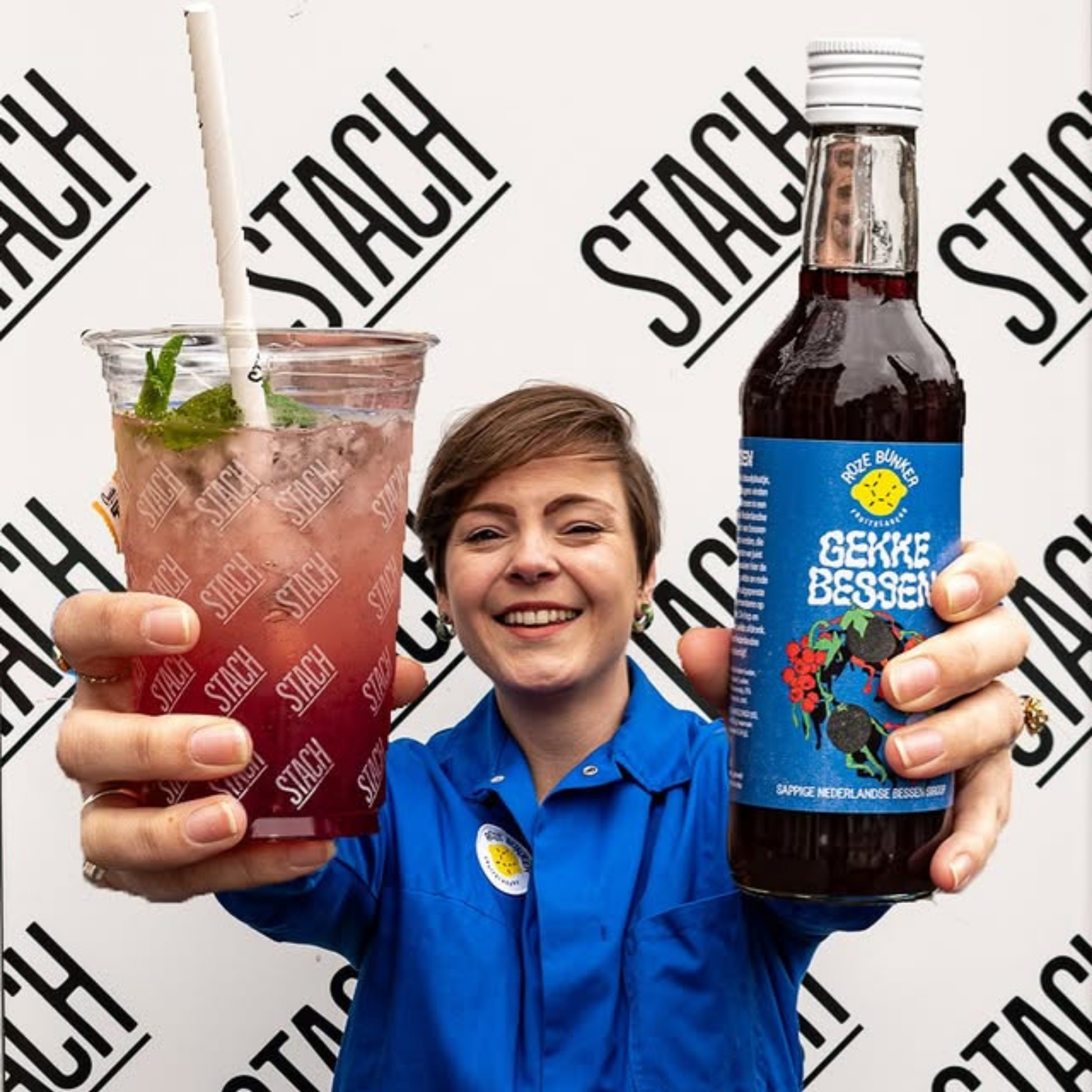 Sirop Fruits Rouges - Roze Bunker