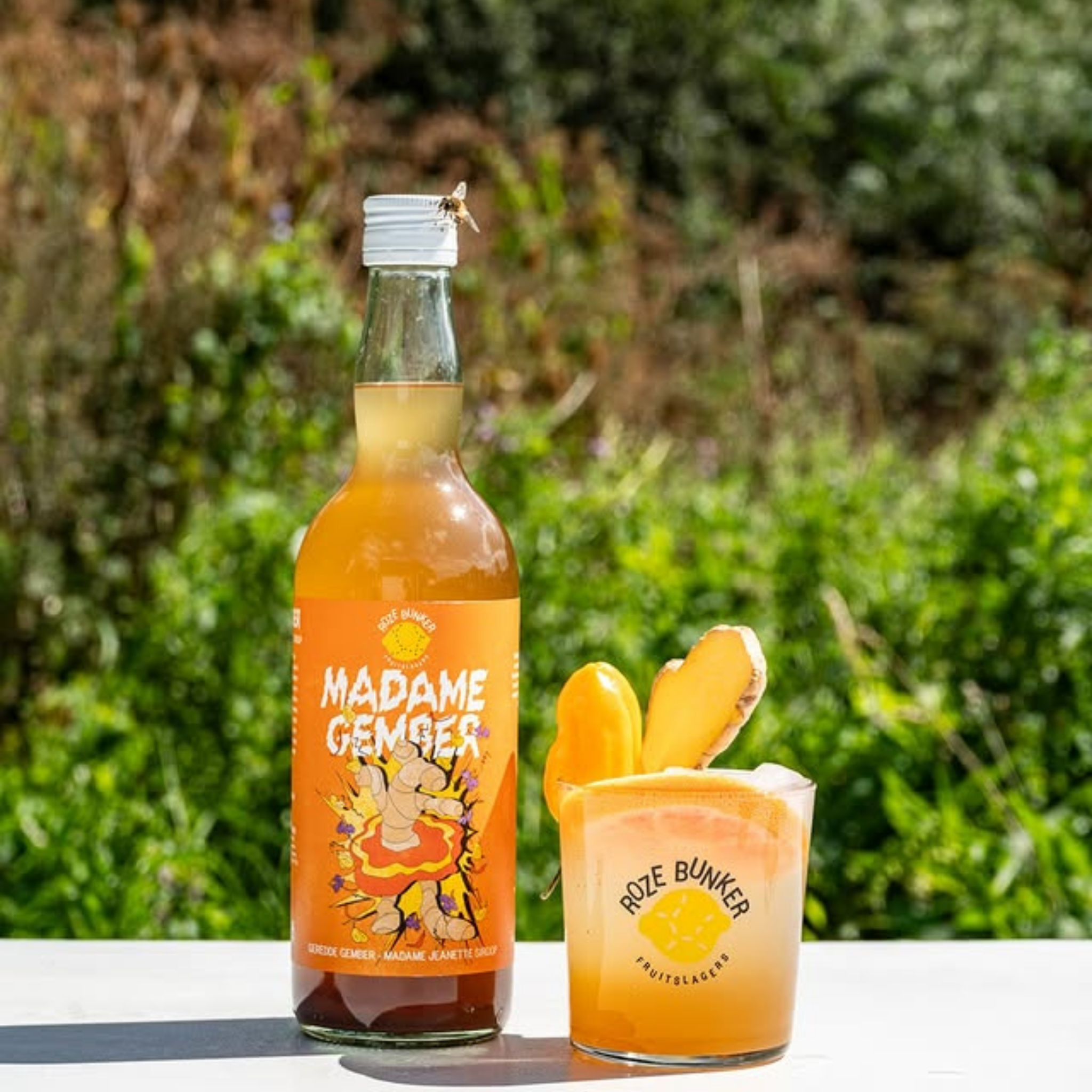 Sirop Madame Gingembre - Roze Bunker