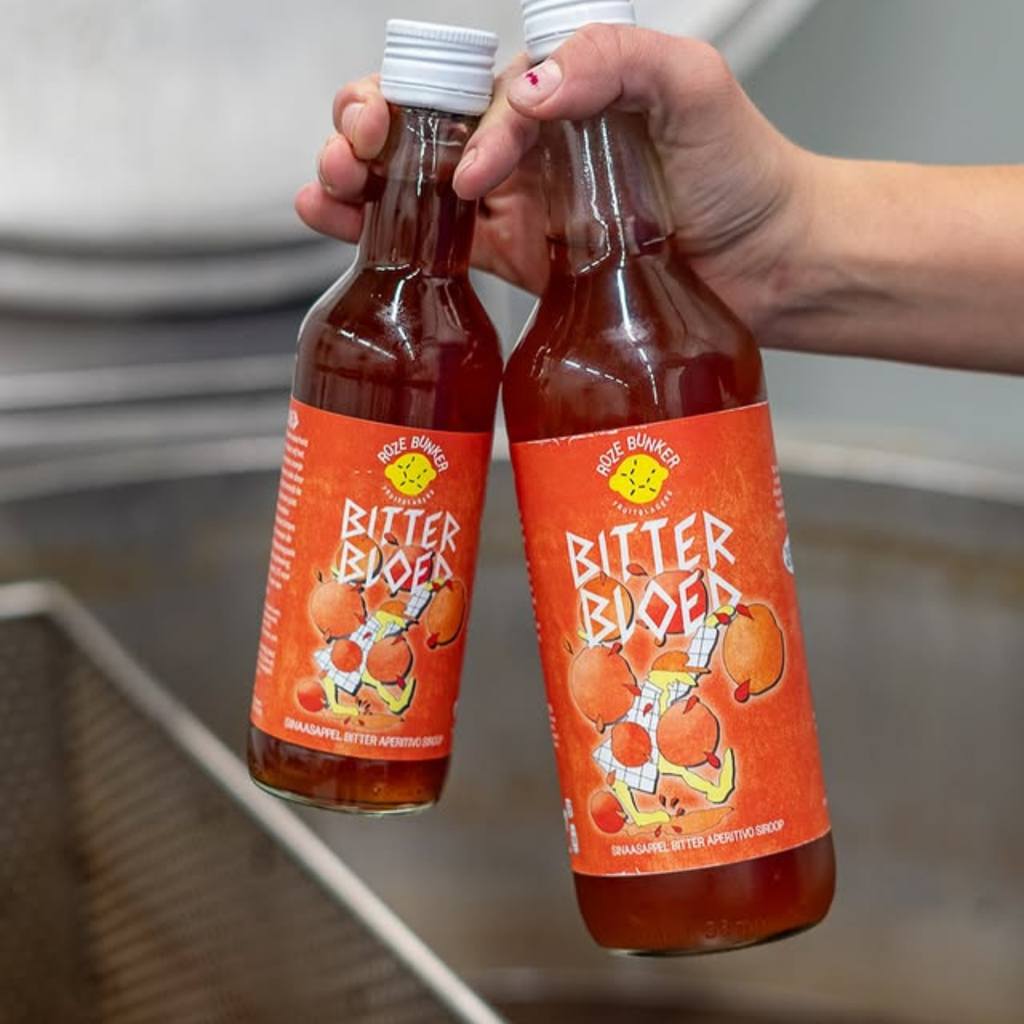 Sirop Orange Amère - Roze Bunker