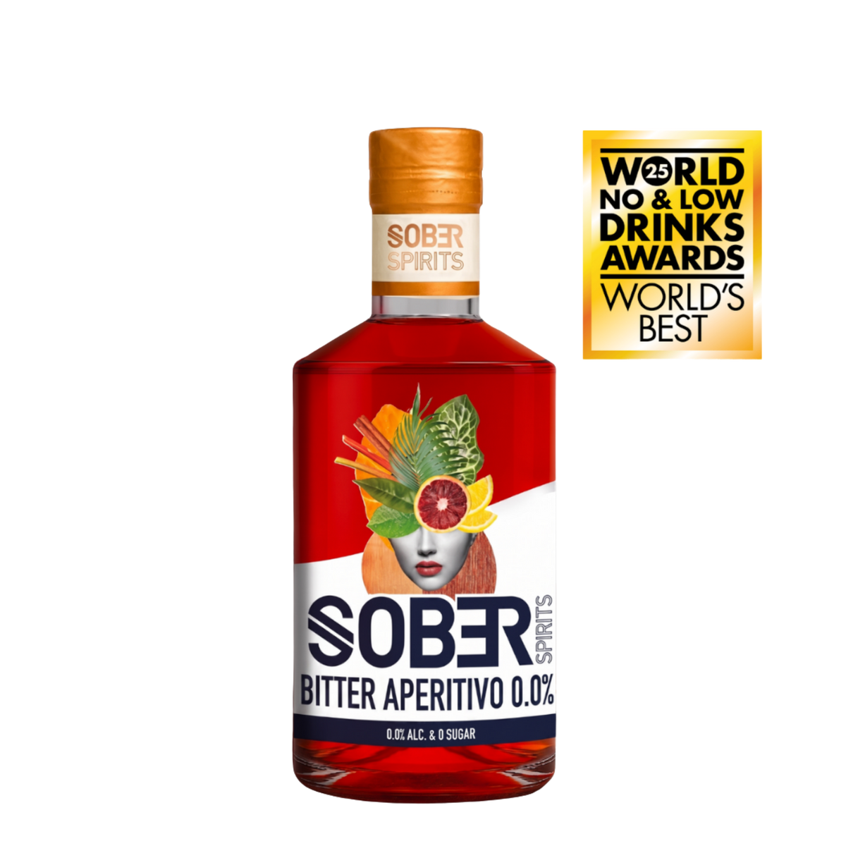 Sober Spirits Bitter Aperitivo 0.0% – Bitter sin alcohol