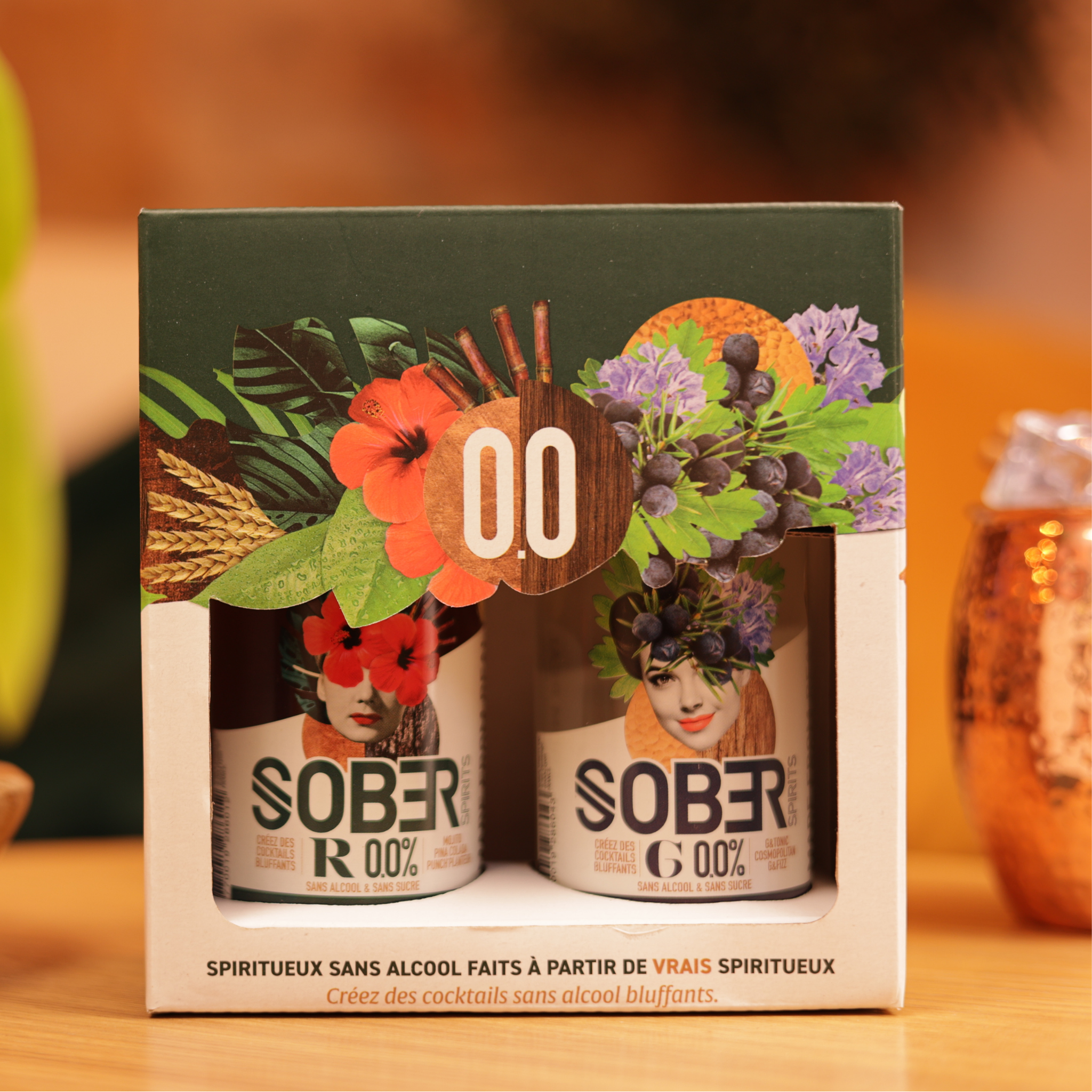 Sober Spirits Duo – Rhum & Gin 0,0 % (2 × 20 cl)