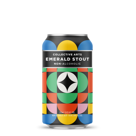 Emerald Stout 0.4% 35.5cl - Collective Arts