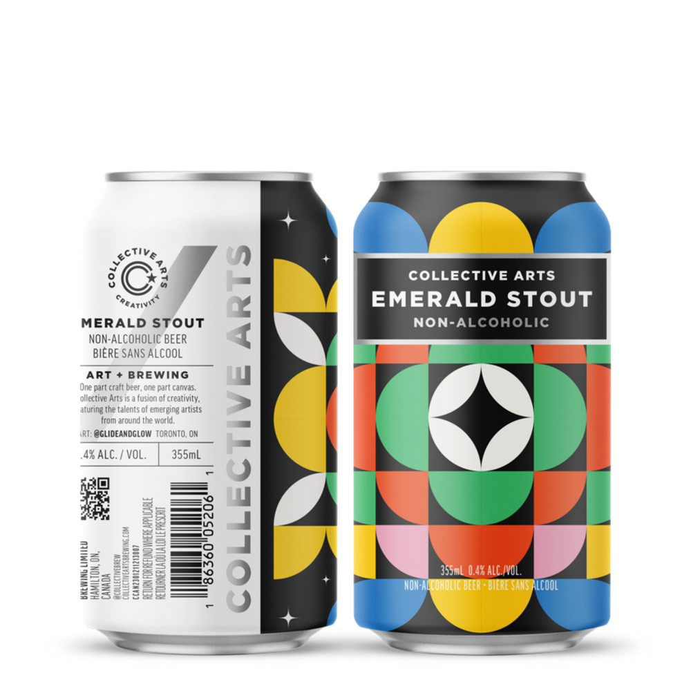 Emerald Stout 0.4% 35.5cl - Collective Arts