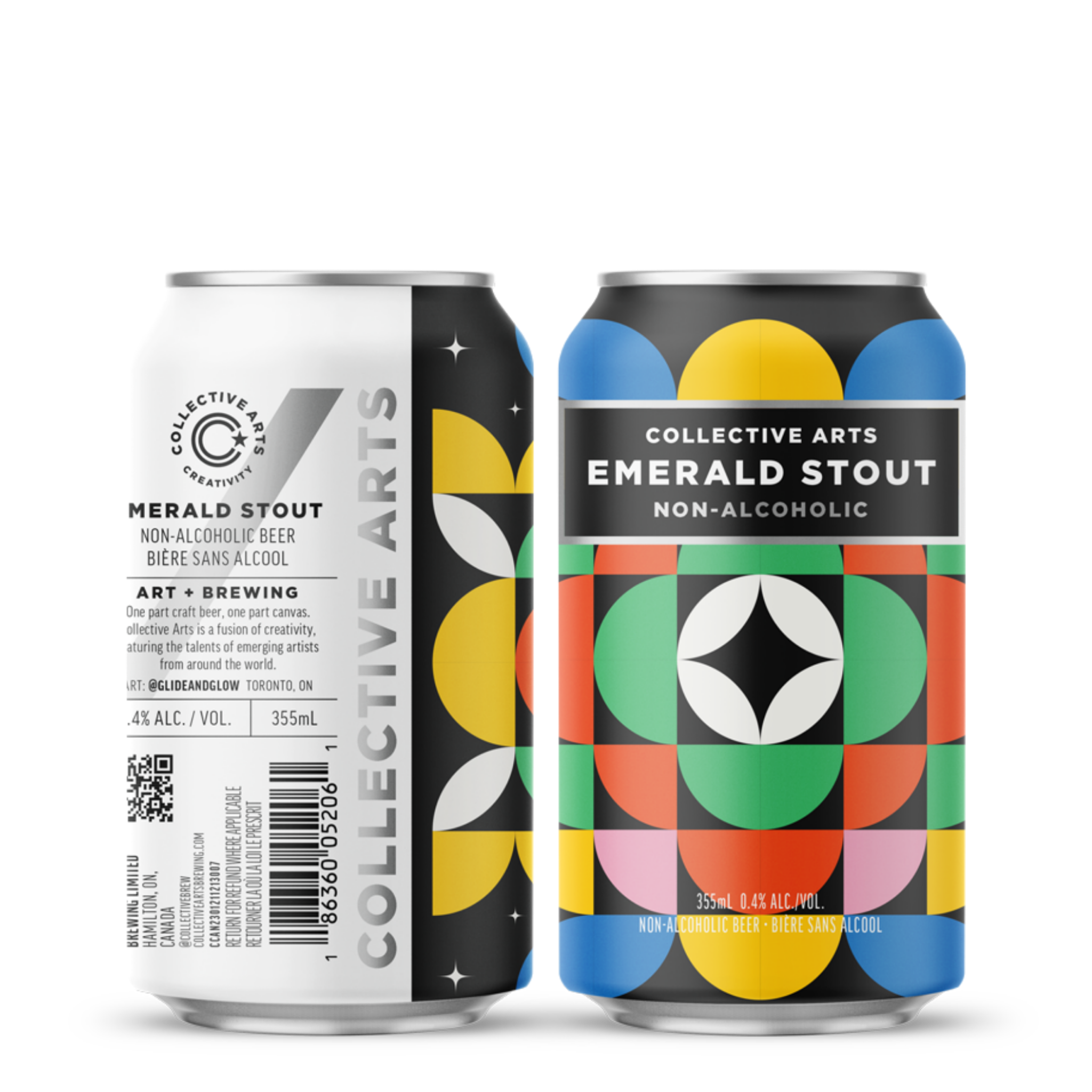 Emerald Stout 0.4% 35.5cl - Collective Arts