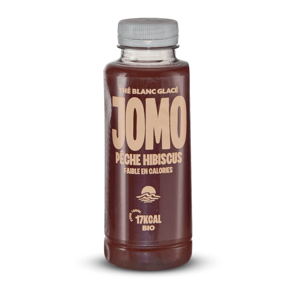Jomo - Thé Blanc Glacé Pêche/Hibiscus 35 cl