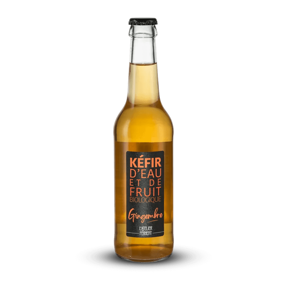 L'Atelier du Ferment Kéfir d'Eau et de Fruit Gingembre 33 cl