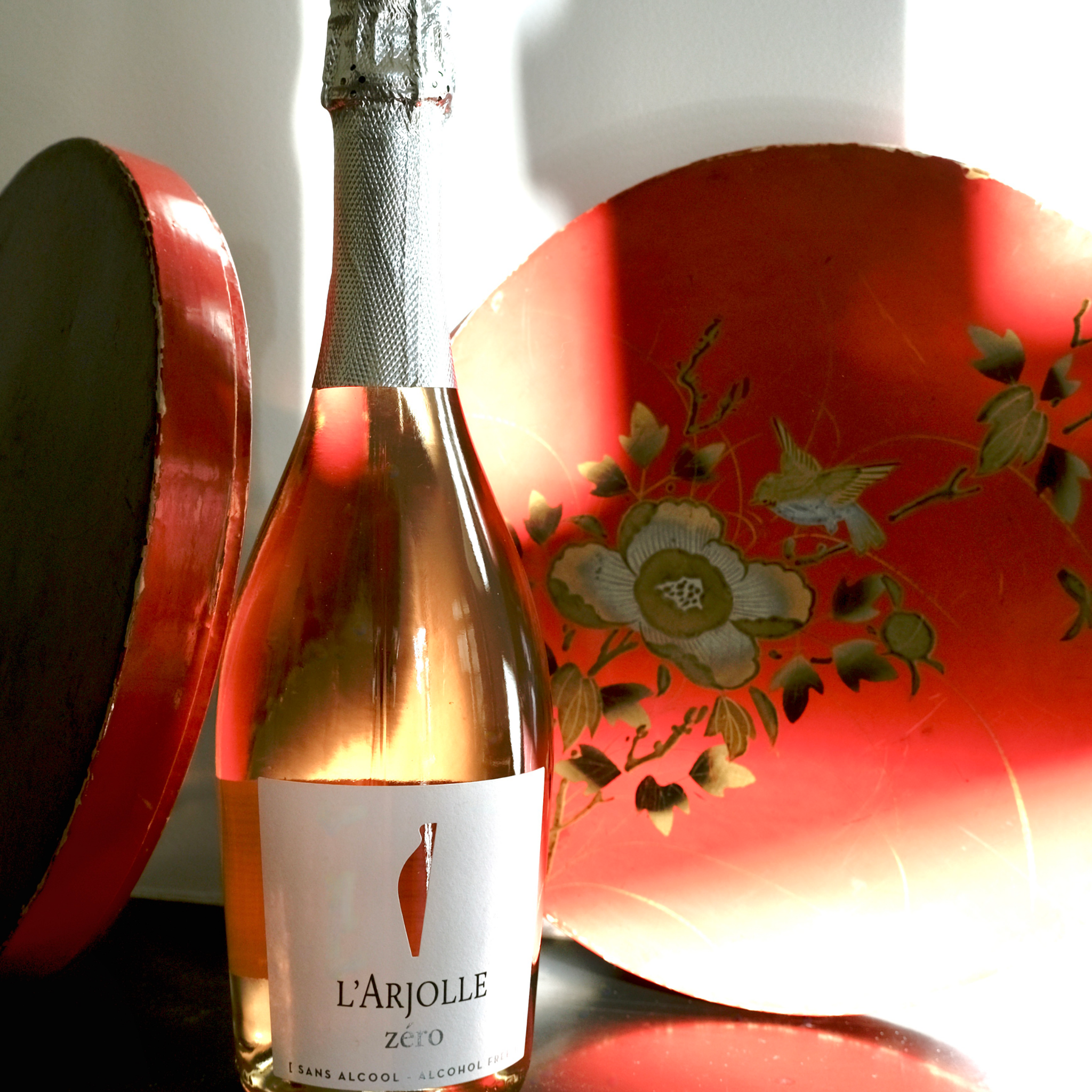 Syrah Cabernet - Effervescent rosé sans alcool 0%
