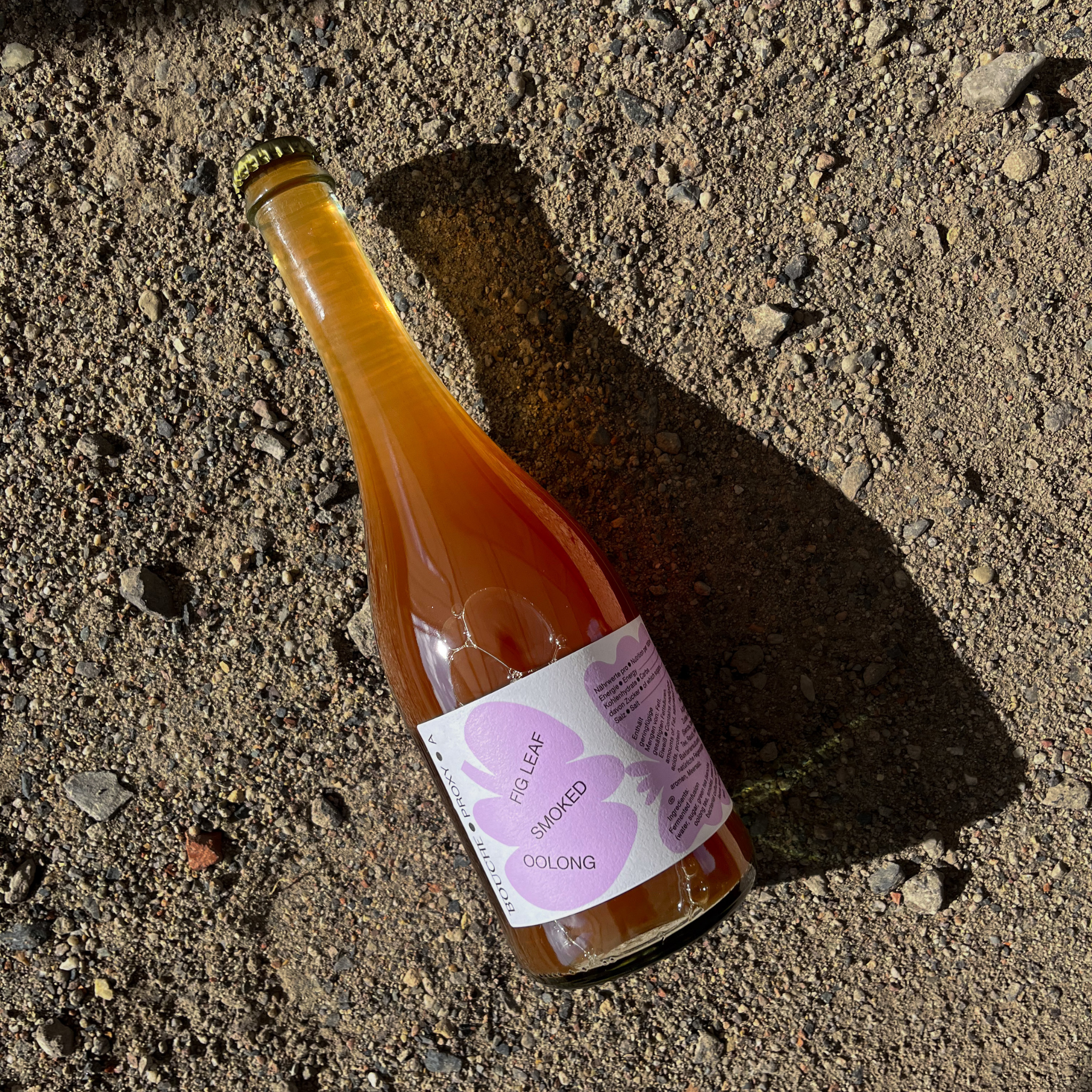 Oolong fumé, bois de pommier, feuilles de figuier