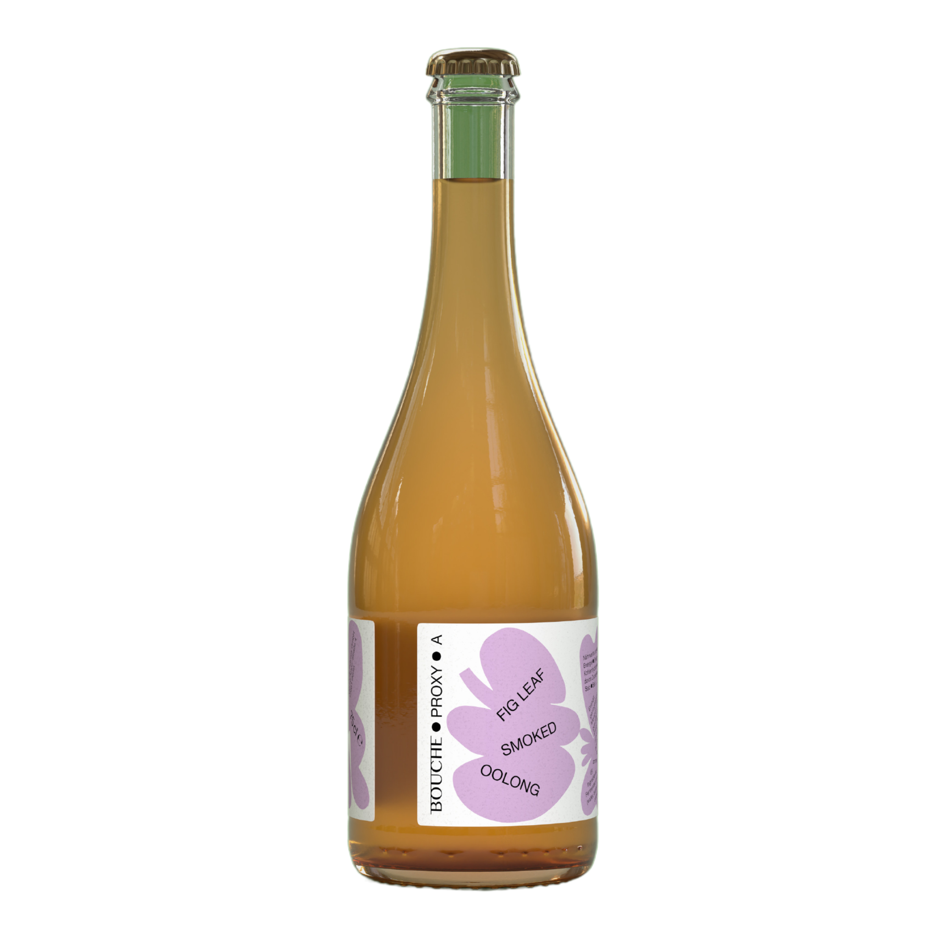Oolong fumé, bois de pommier, feuilles de figuier