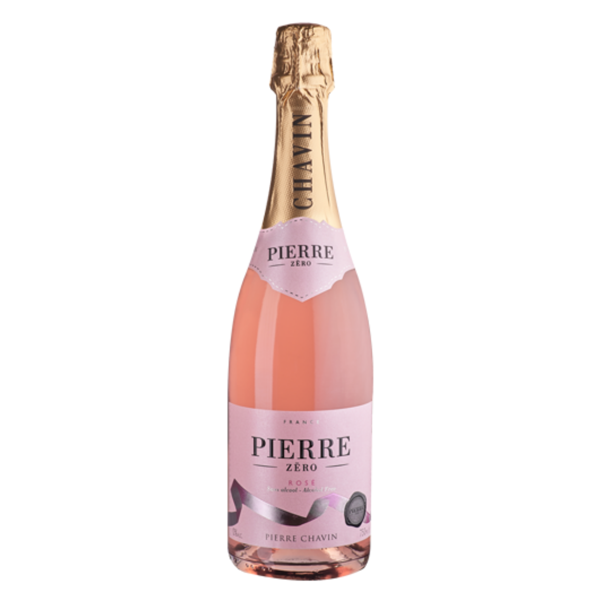 Vin effervescent rosé désalcoolisé 0%