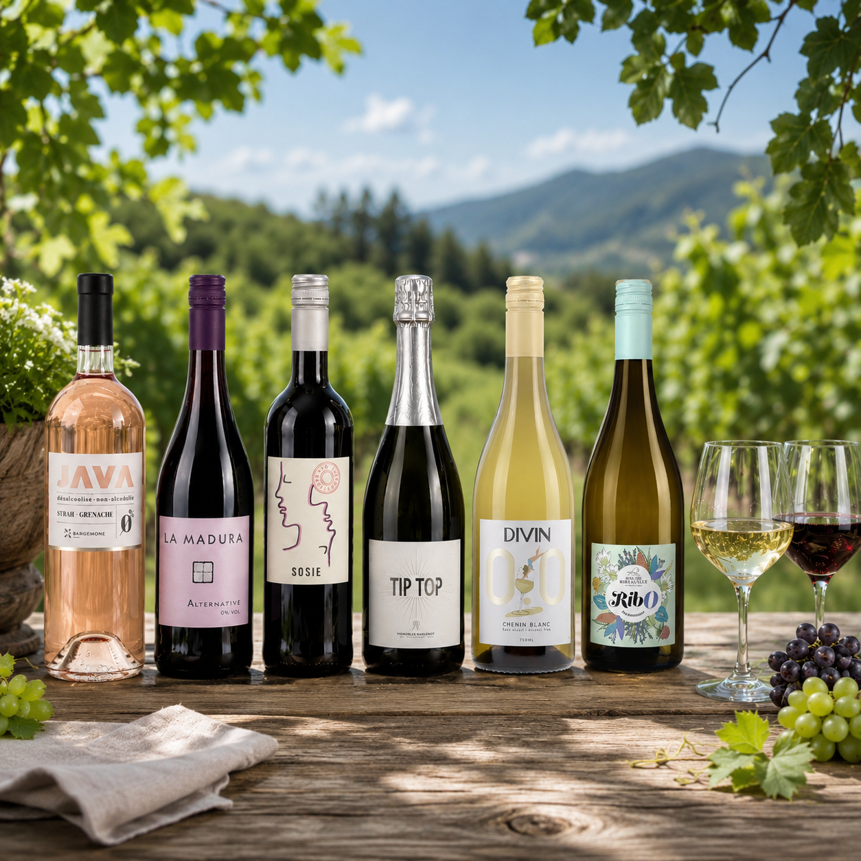 Coffret Vigneron - Tour de France en 6 bouteilles