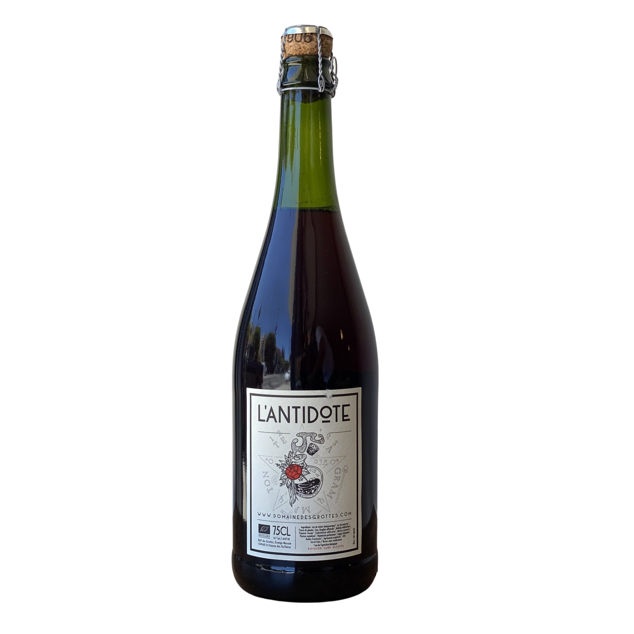 Antidote Rouge - Jus de Fruits et Tisane