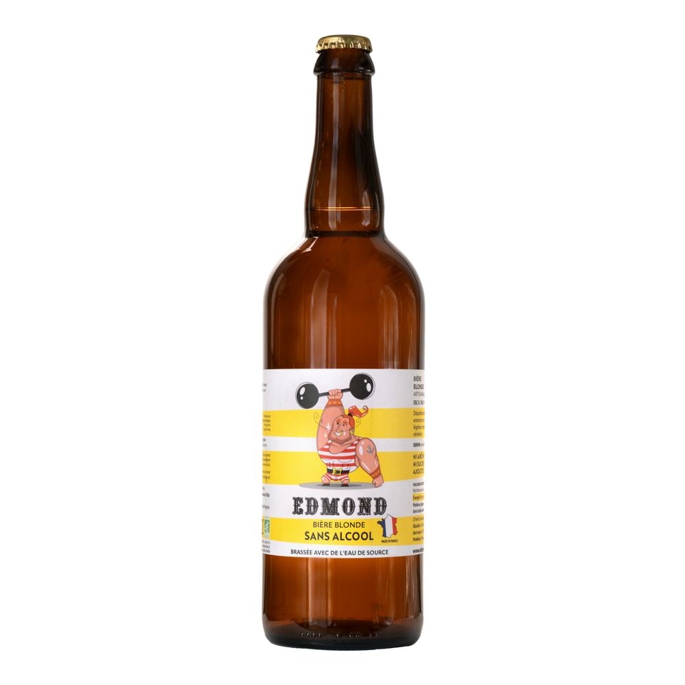 Bière blonde française bio 75cl - Edmond