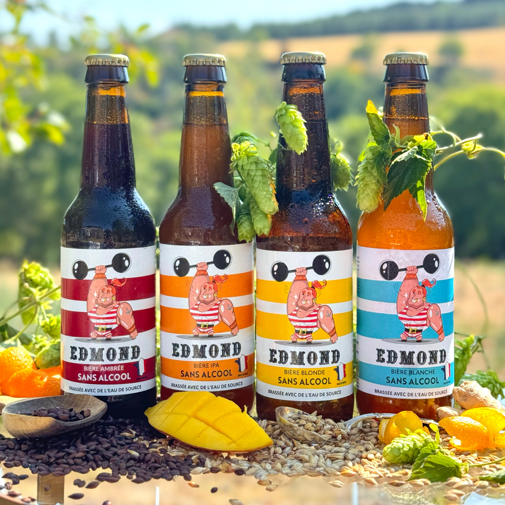 Bière blanche sans alcool - Edmond
