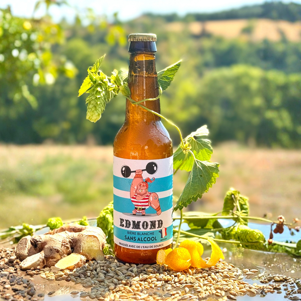 Bière blanche sans alcool - Edmond