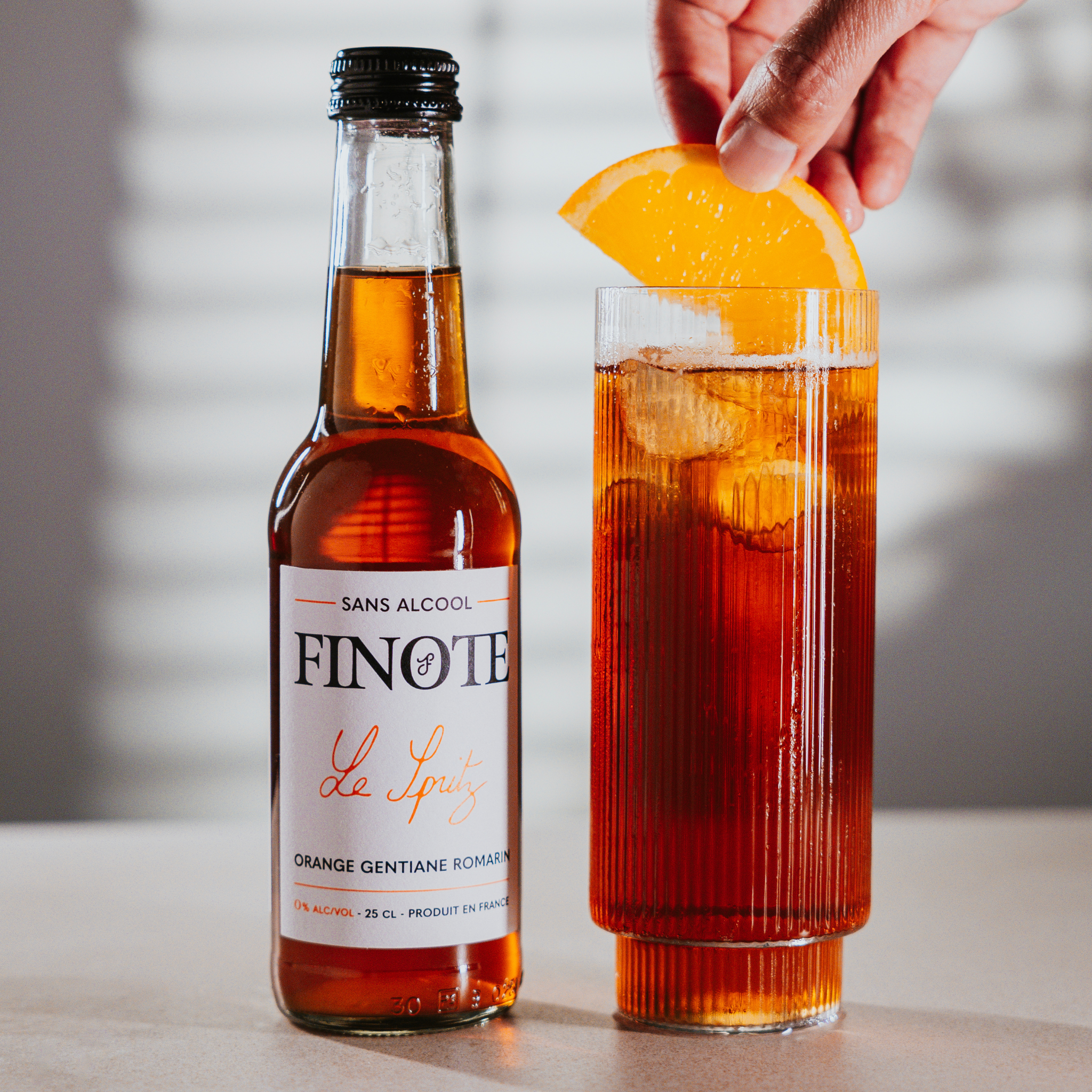 Spritz orange/gentiane/romarin