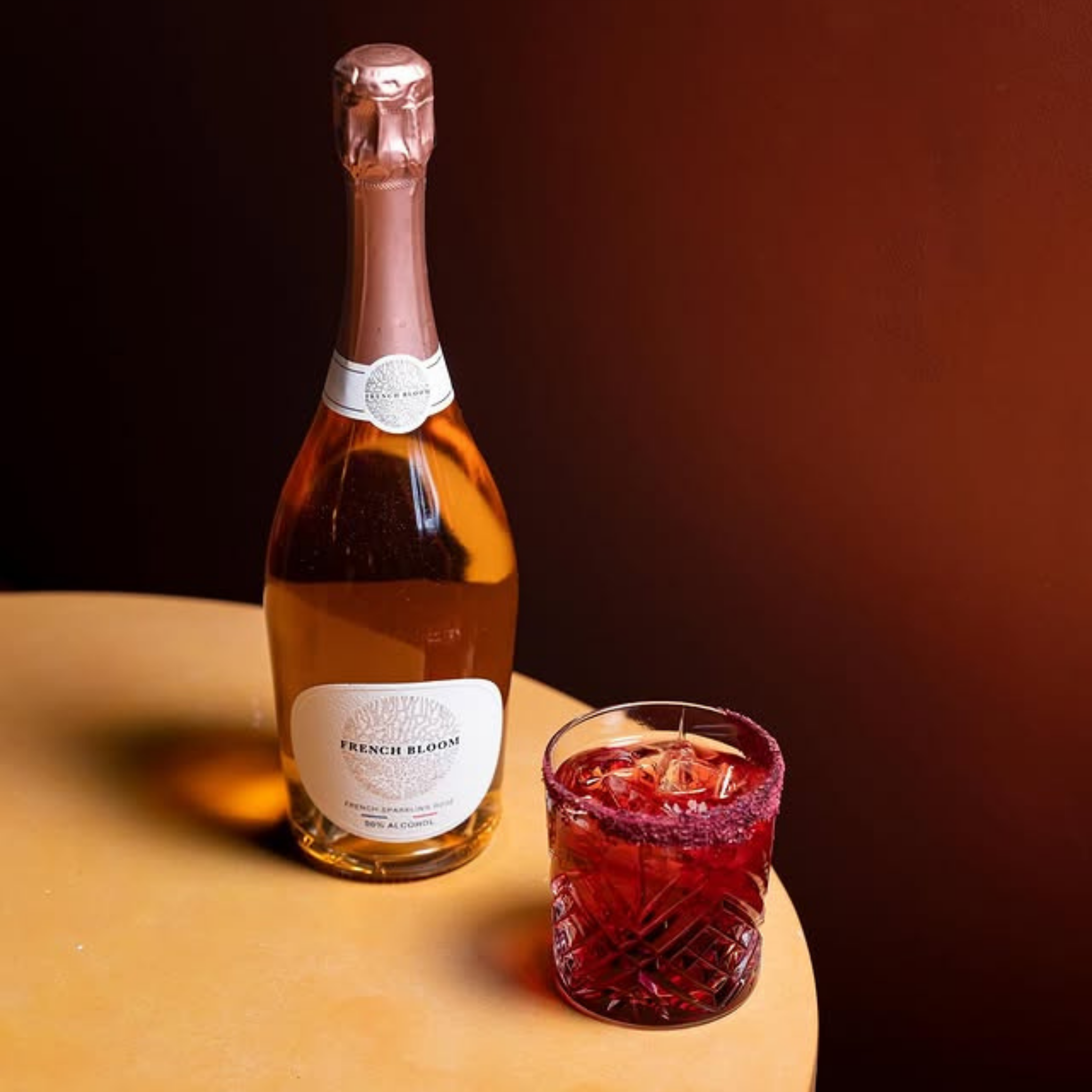 Le Rosé - Effervescent bio sans alcool 0%