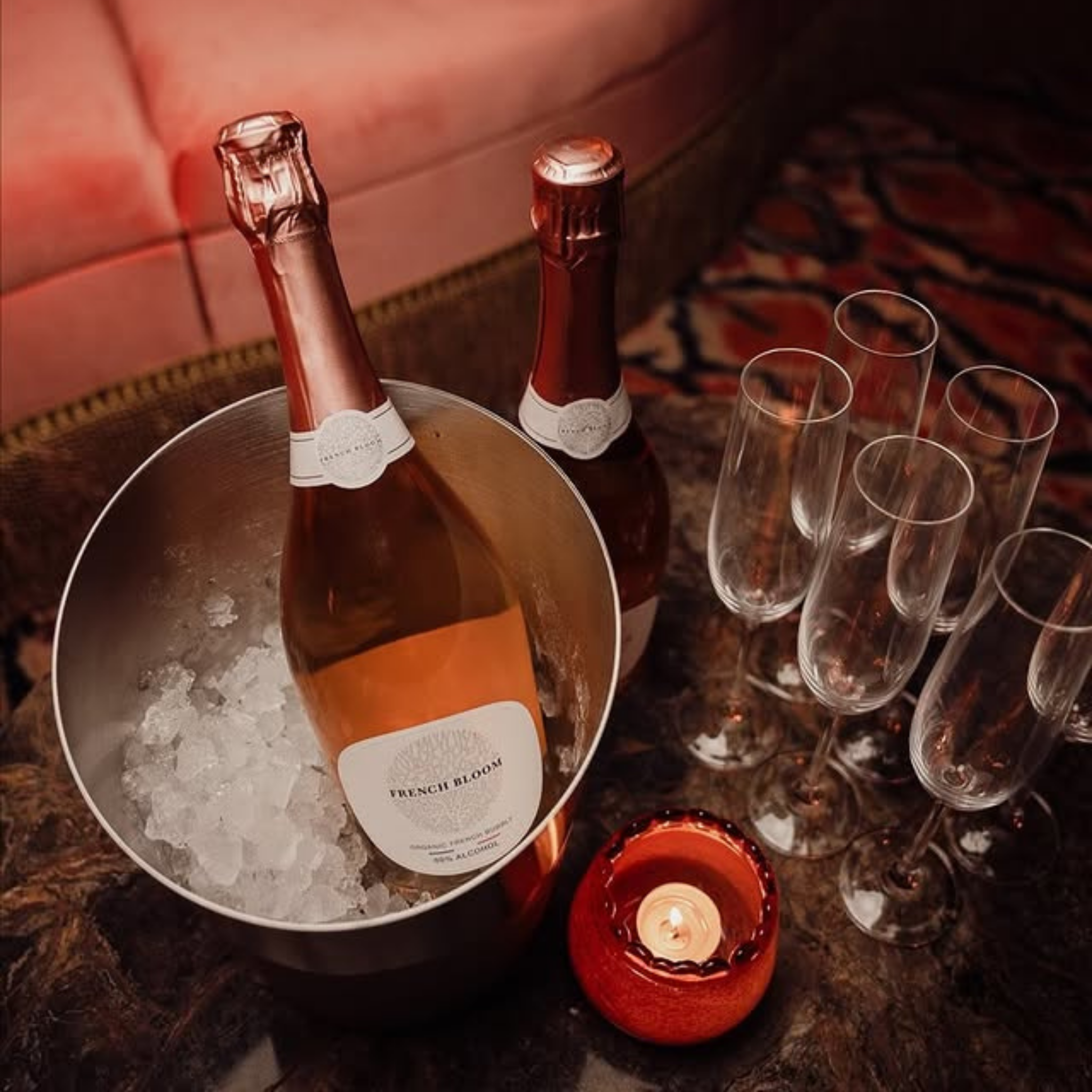 Le Rosé - Effervescent bio sans alcool 0%