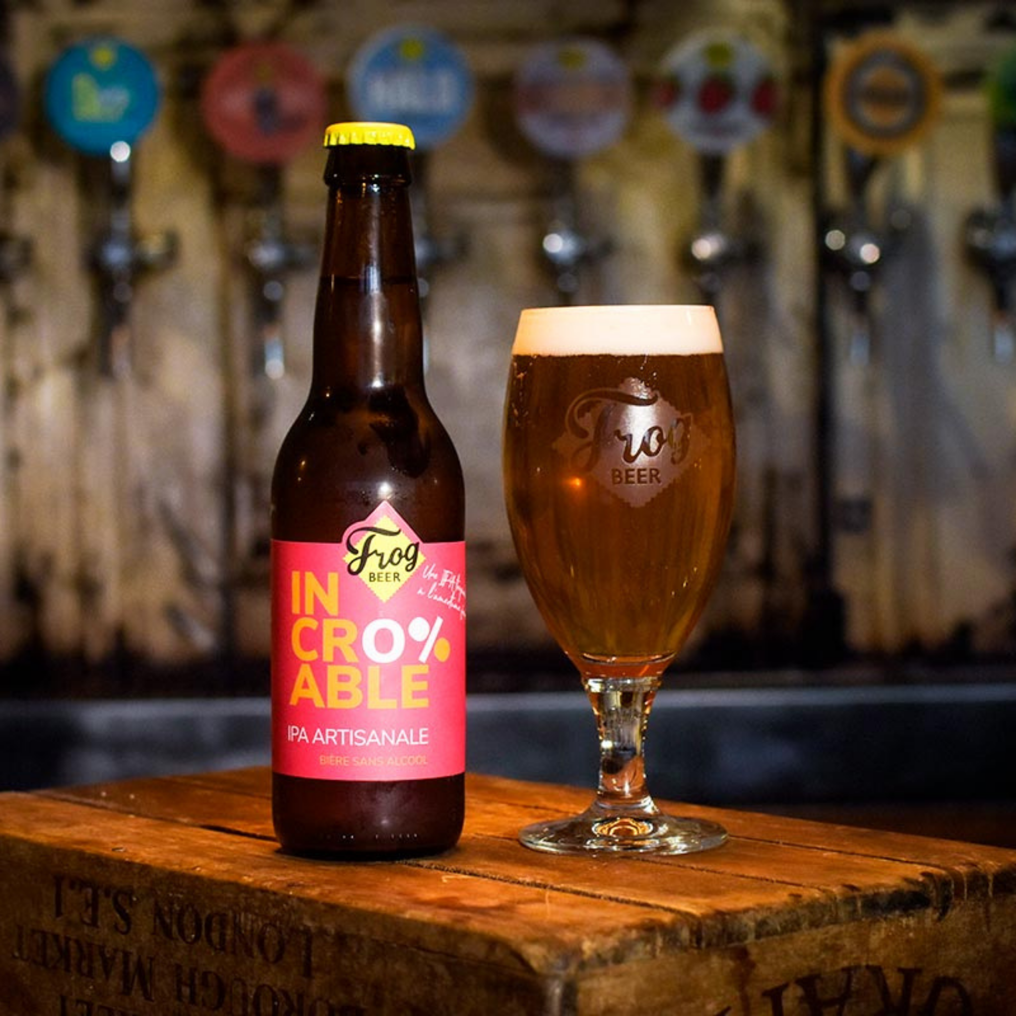 Bière IPA sans alcool