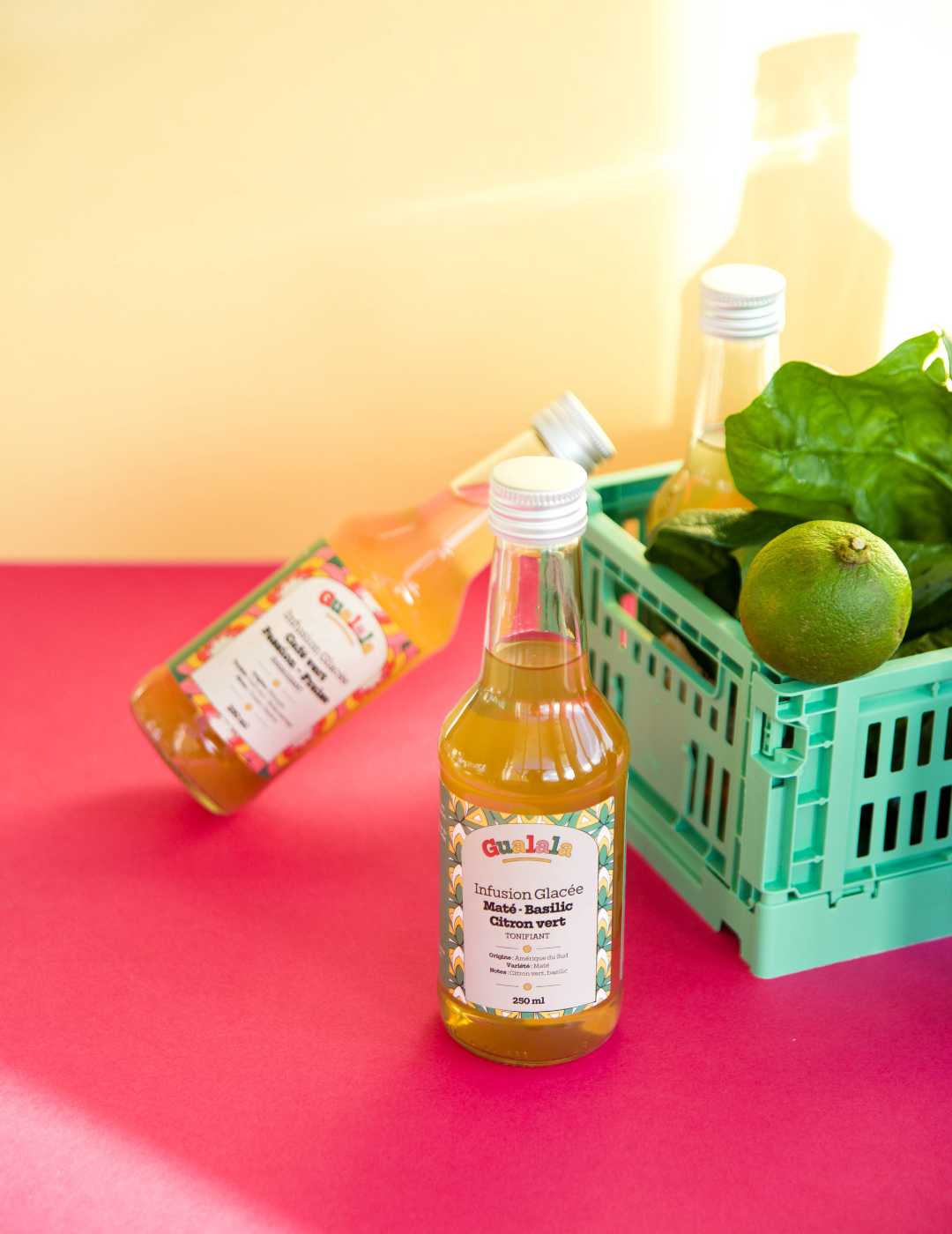 Infusion glacée bio : Café vert - Passion - Fraise