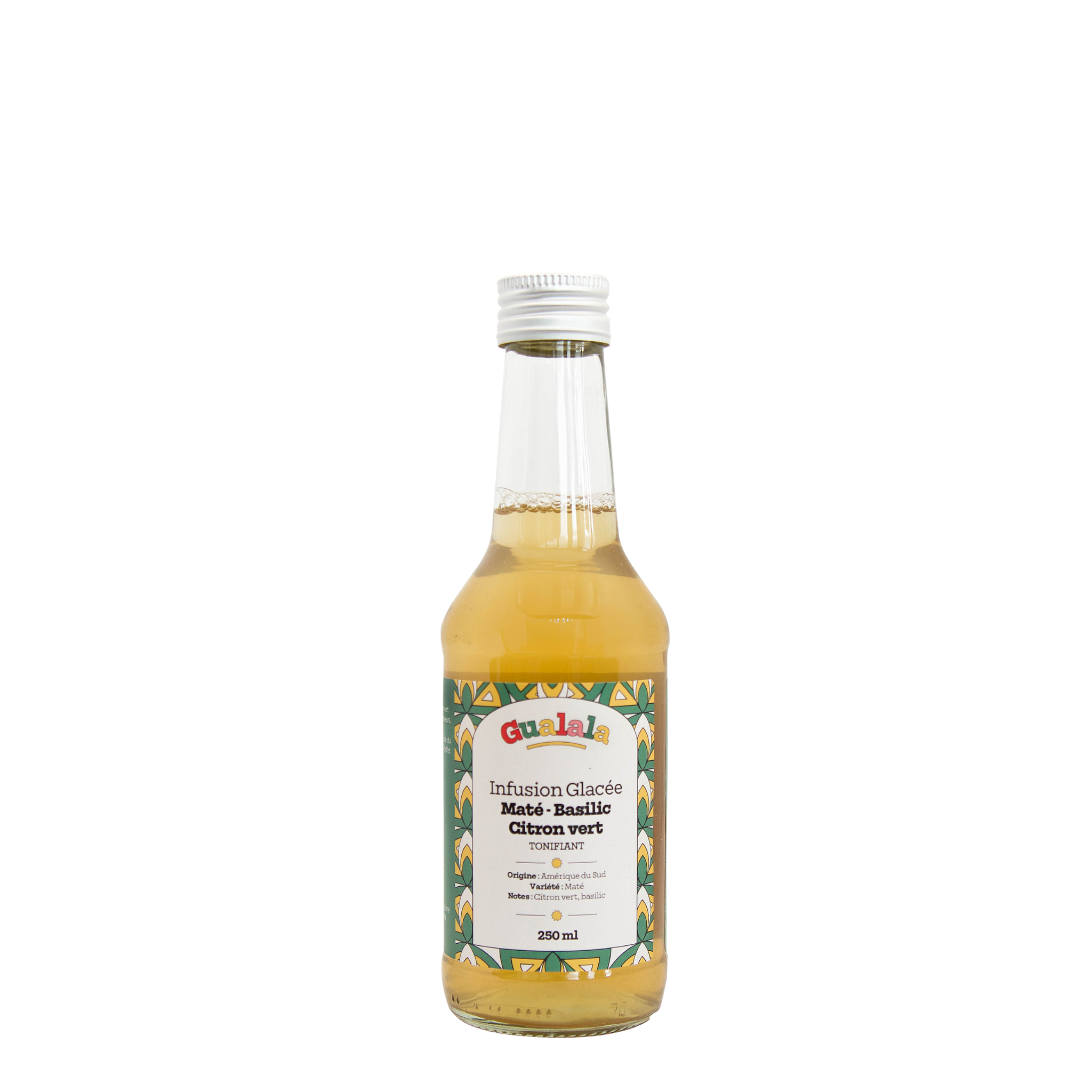 Infusion glacée bio : Maté - Basilic - Citron vert