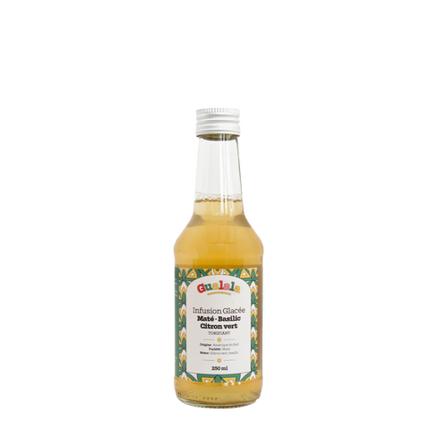 Infusion glacée bio : Maté - Basilic - Citron vert