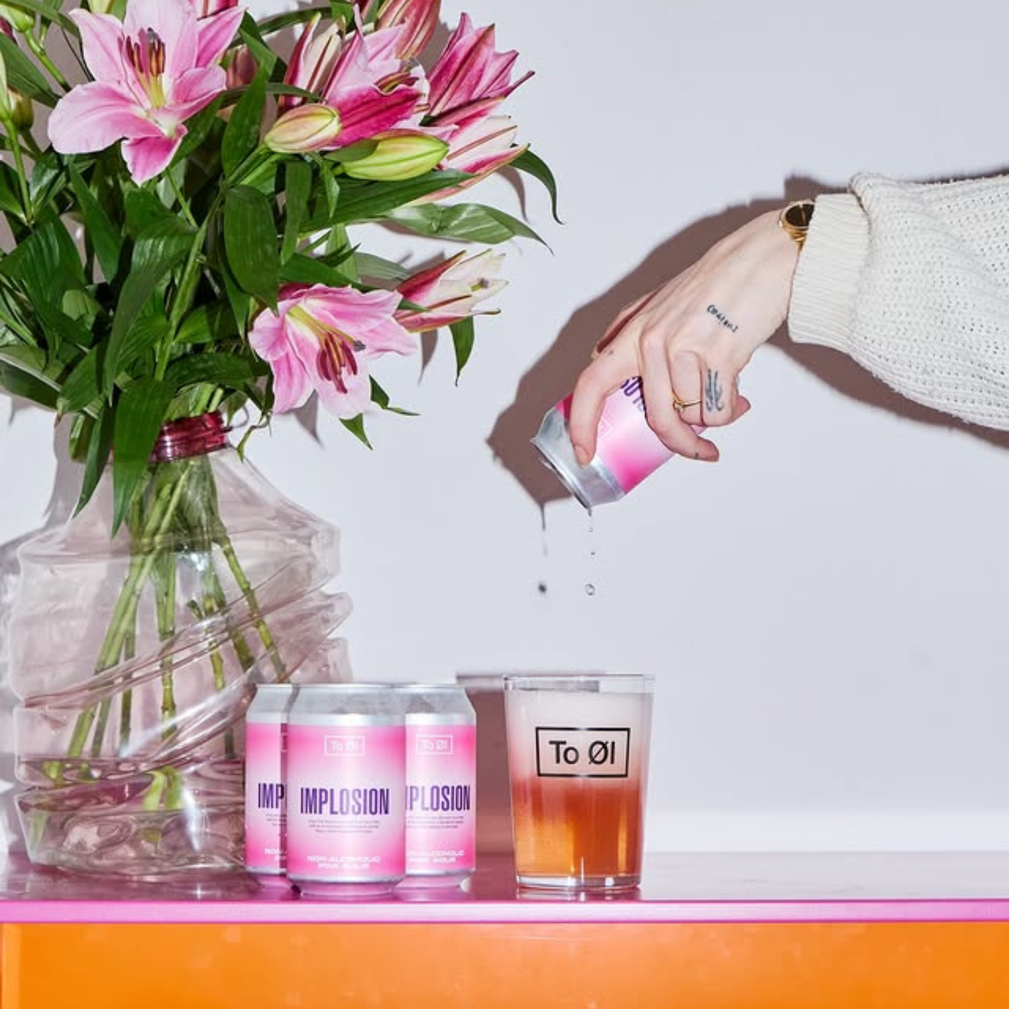 Implosion Pink Sour - To Øl