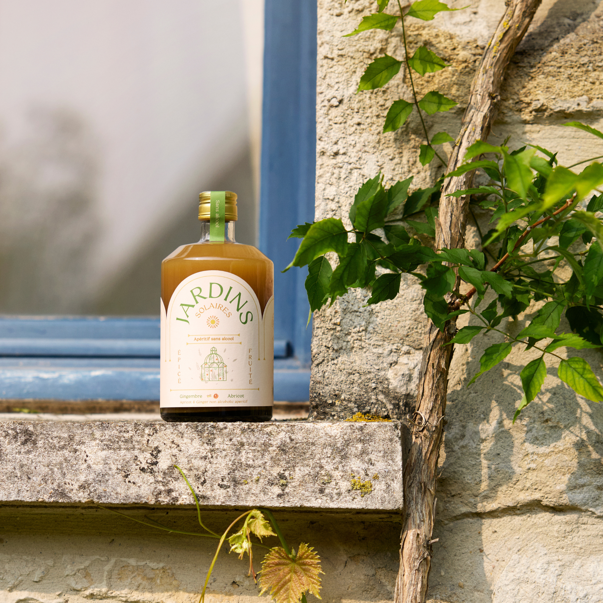 Jardins Solaires - Gingembre et Abricot 50cl