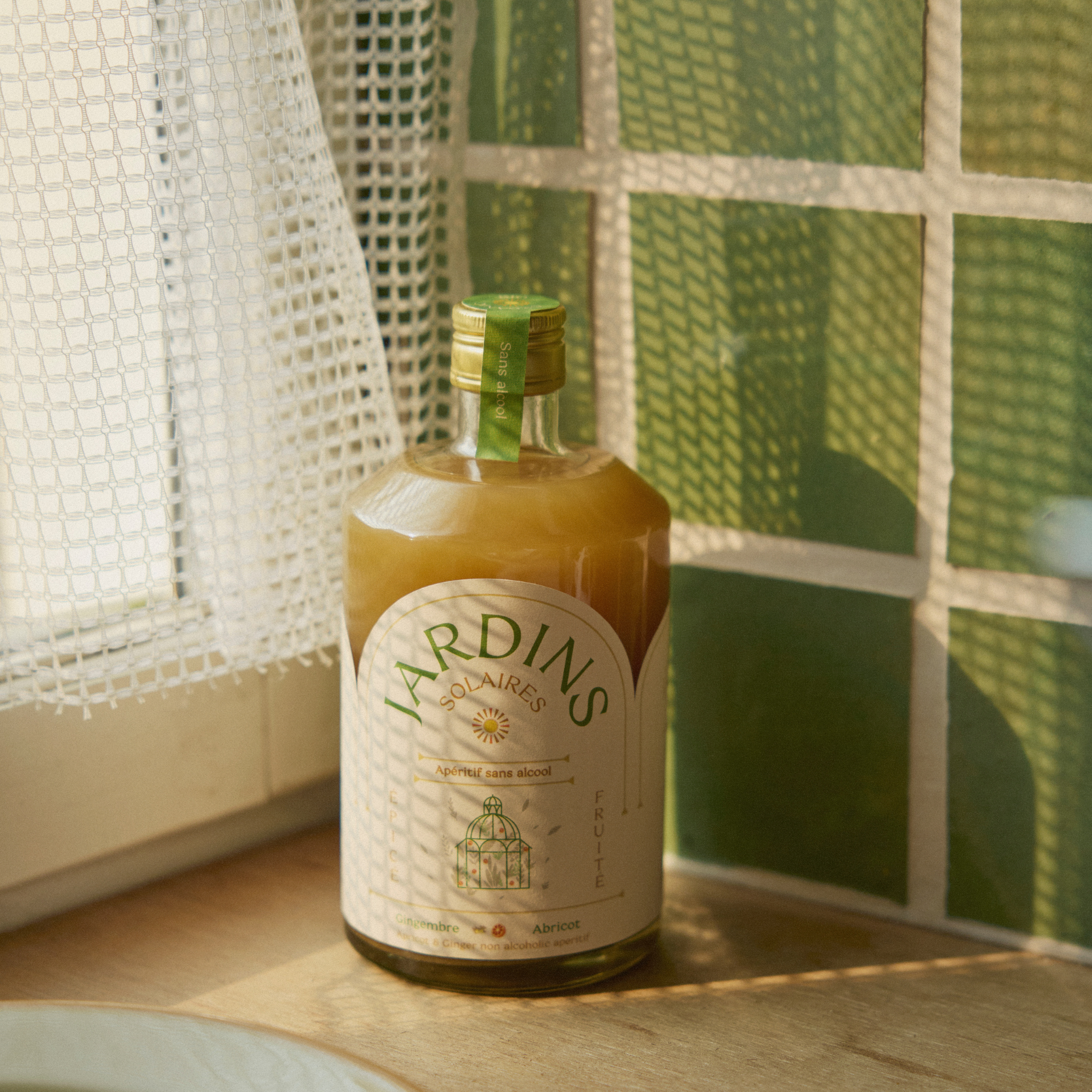 Jardins Solaires - Gingembre et Abricot 50cl