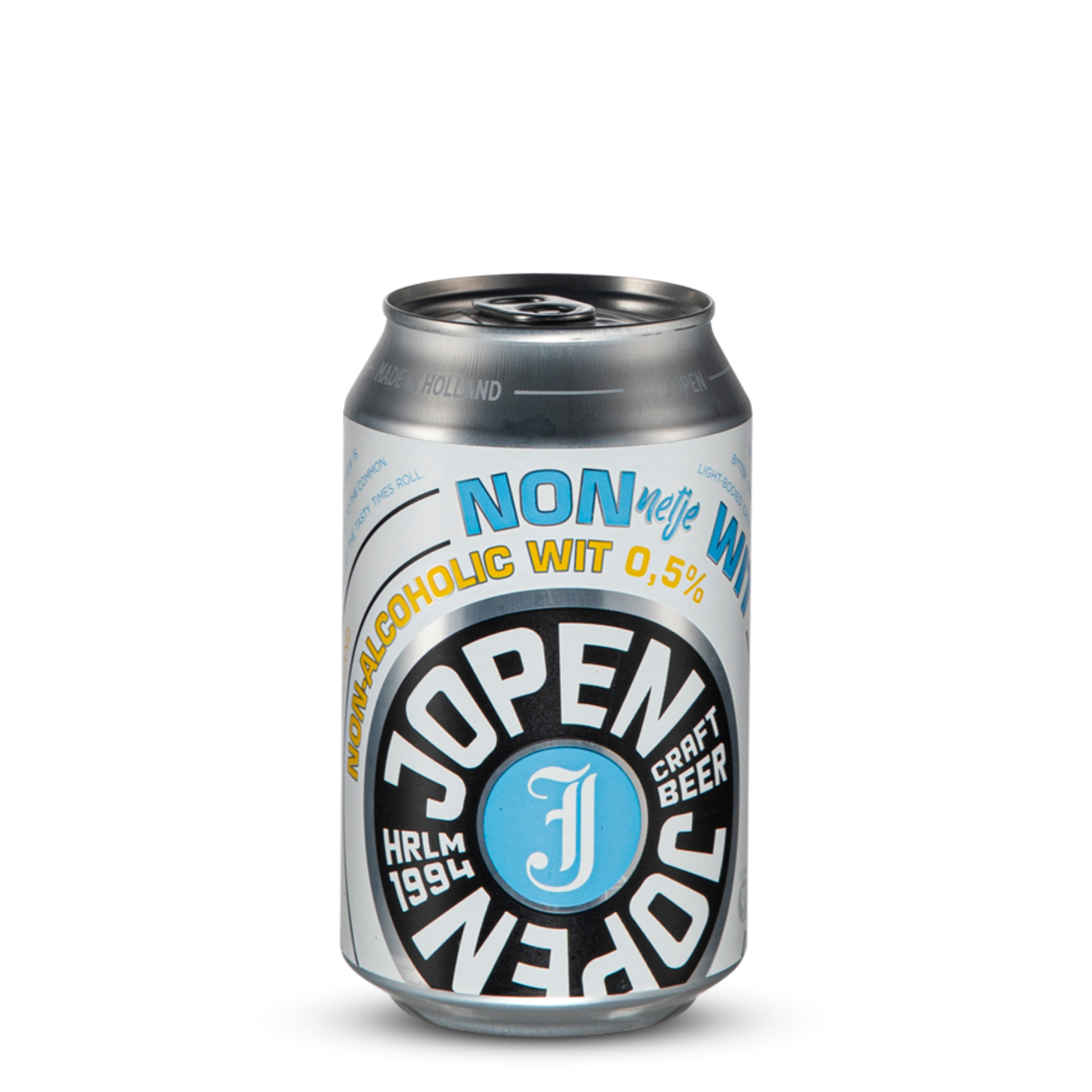 Bouteille de Jopen Non Wit Blanche, bière sans alcool