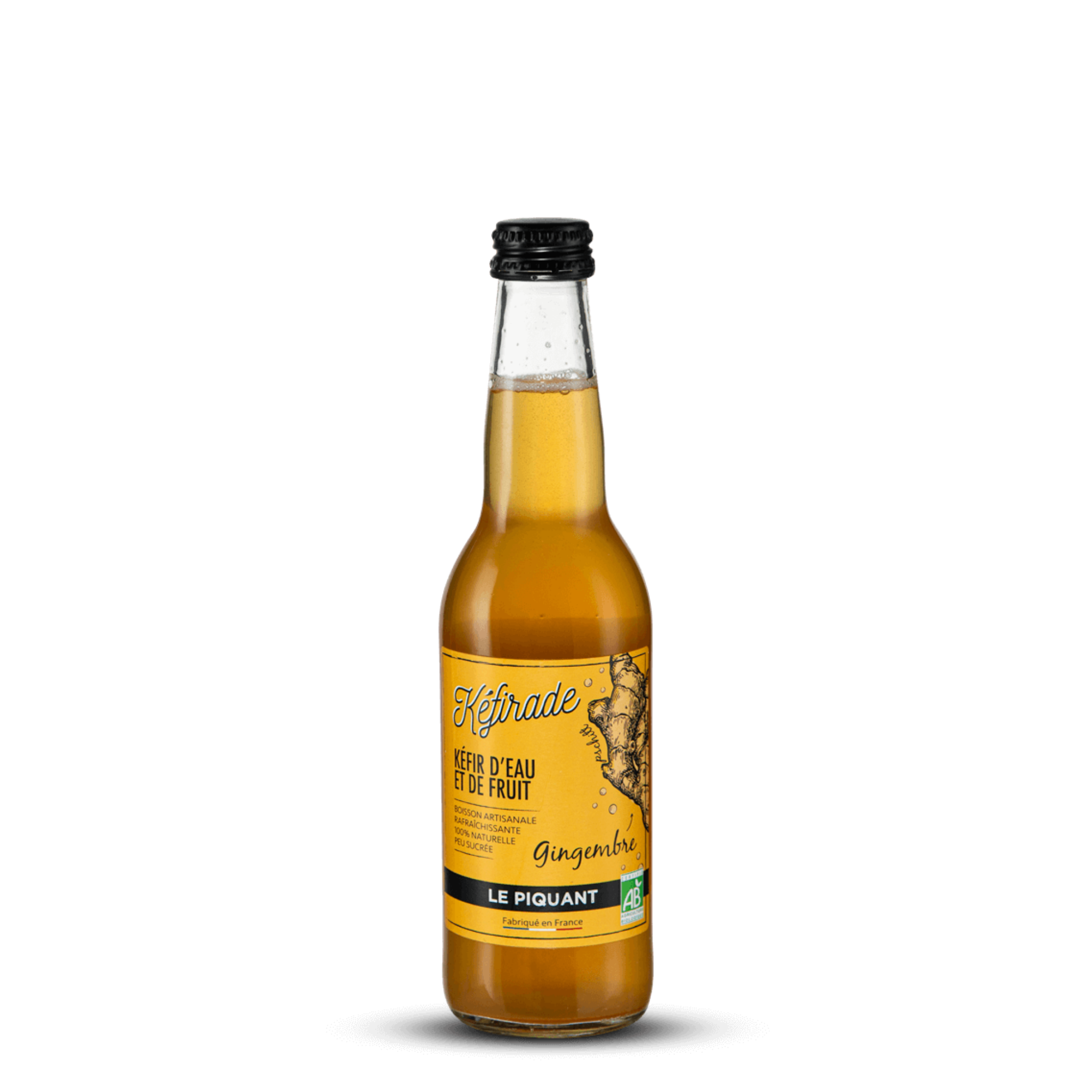 Kéfir de fruit au gingembre bio
