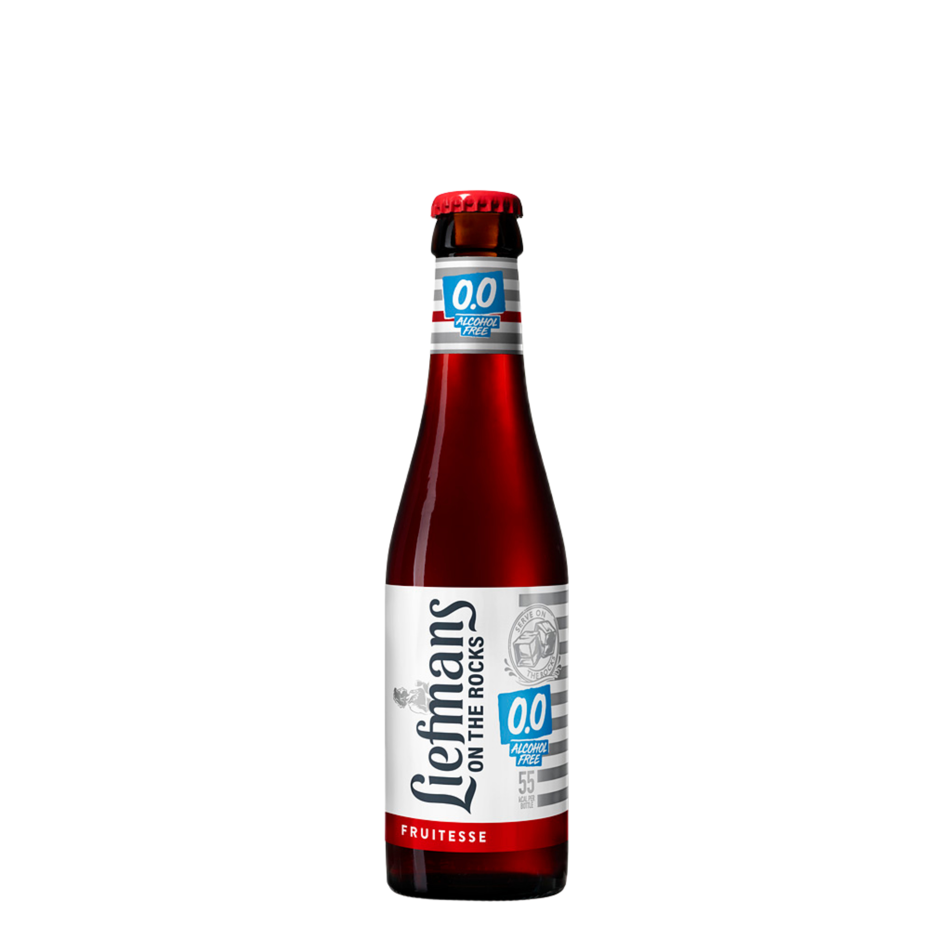 Bouteille de Liefmans Bière fruitée 0.0%, bière sans alcool
