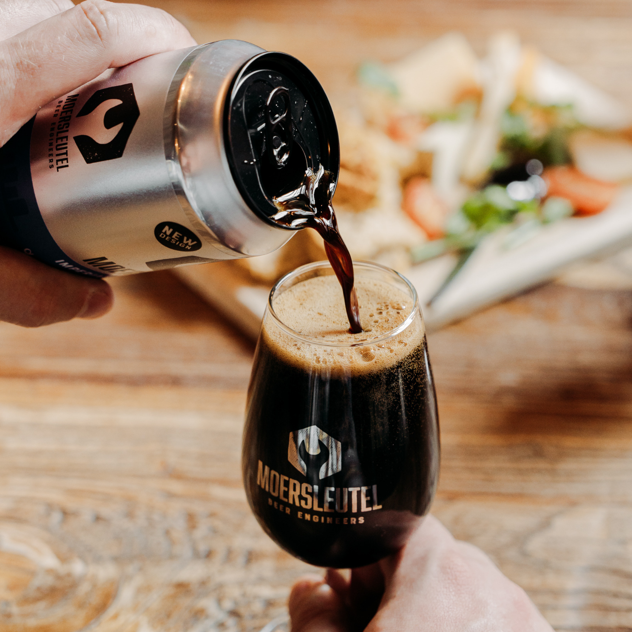 Motor Oil Imperial Stout 0,5% 44 cl - Moersleutel