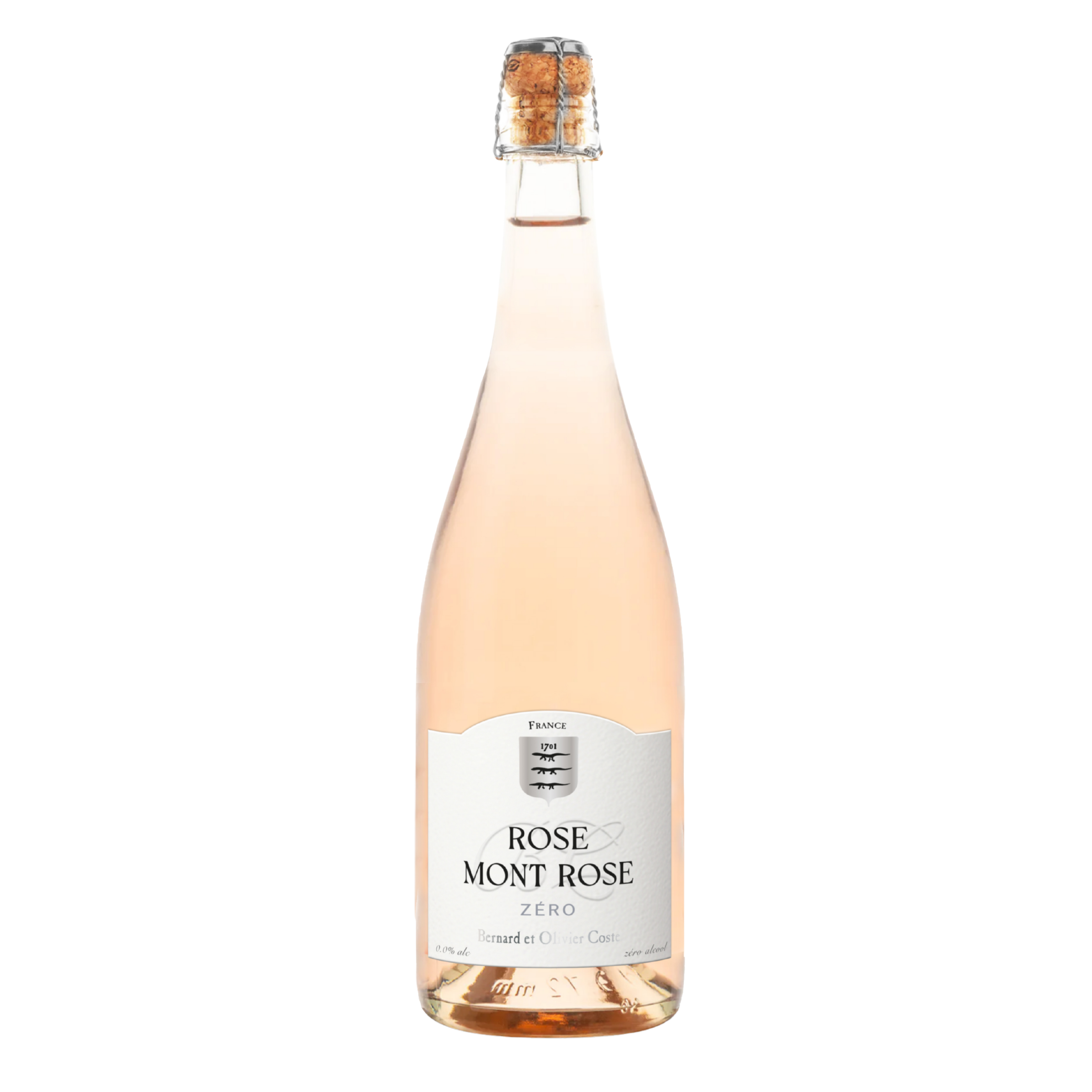 Rosé Zéro effervescent