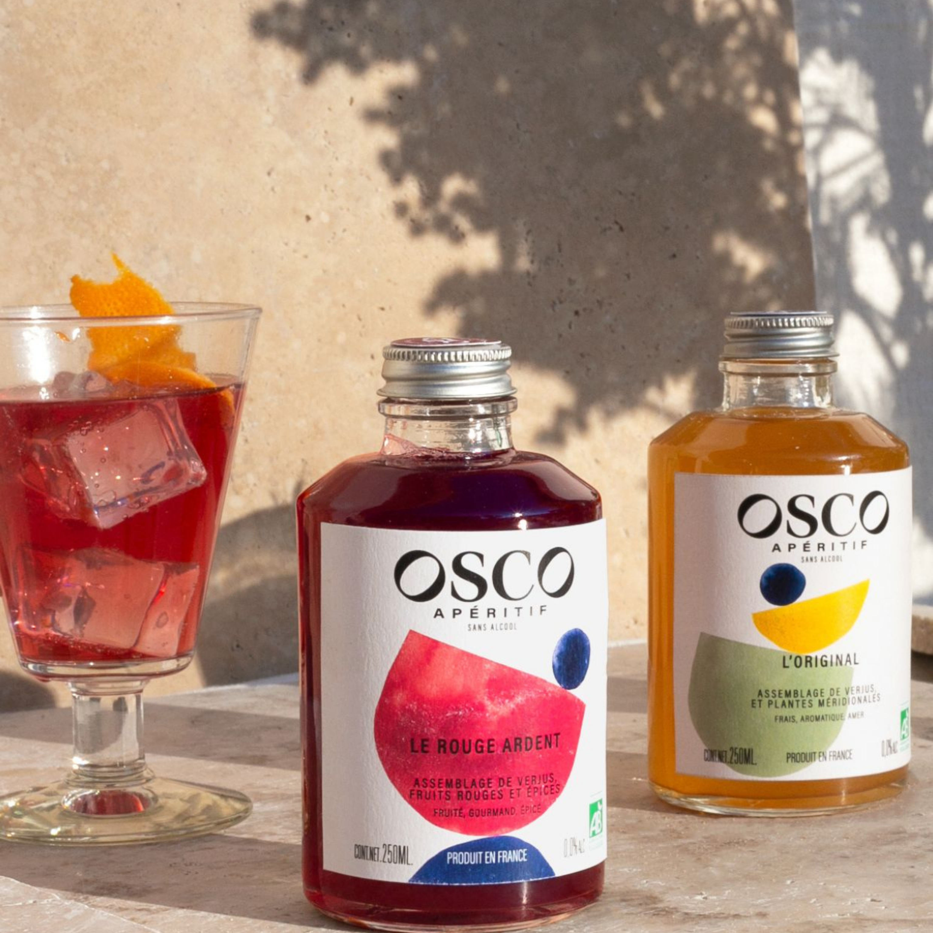 Le Rouge Ardent - Apéritif bio sans alcool