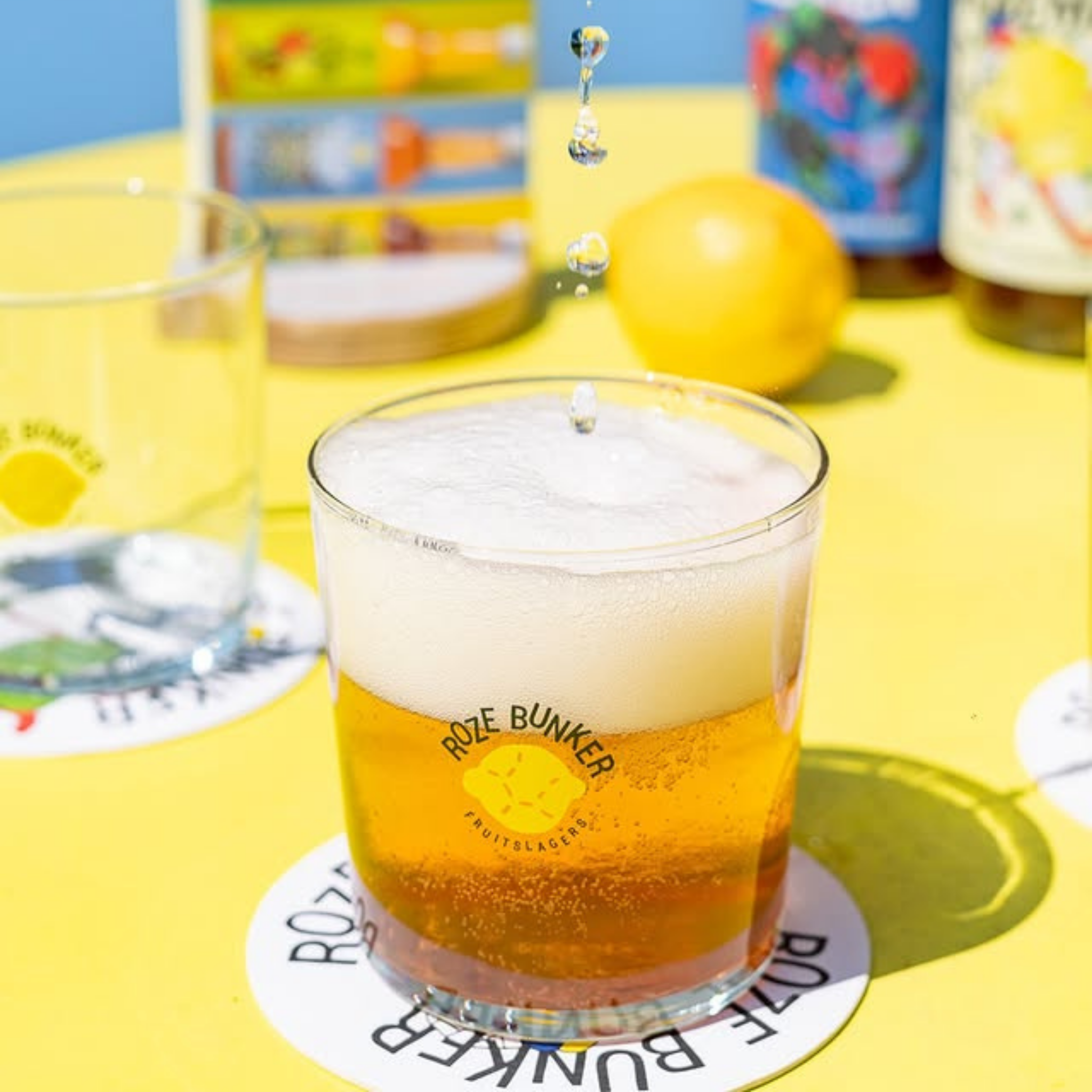 Sirop Citron vert Fumé - Roze Bunker