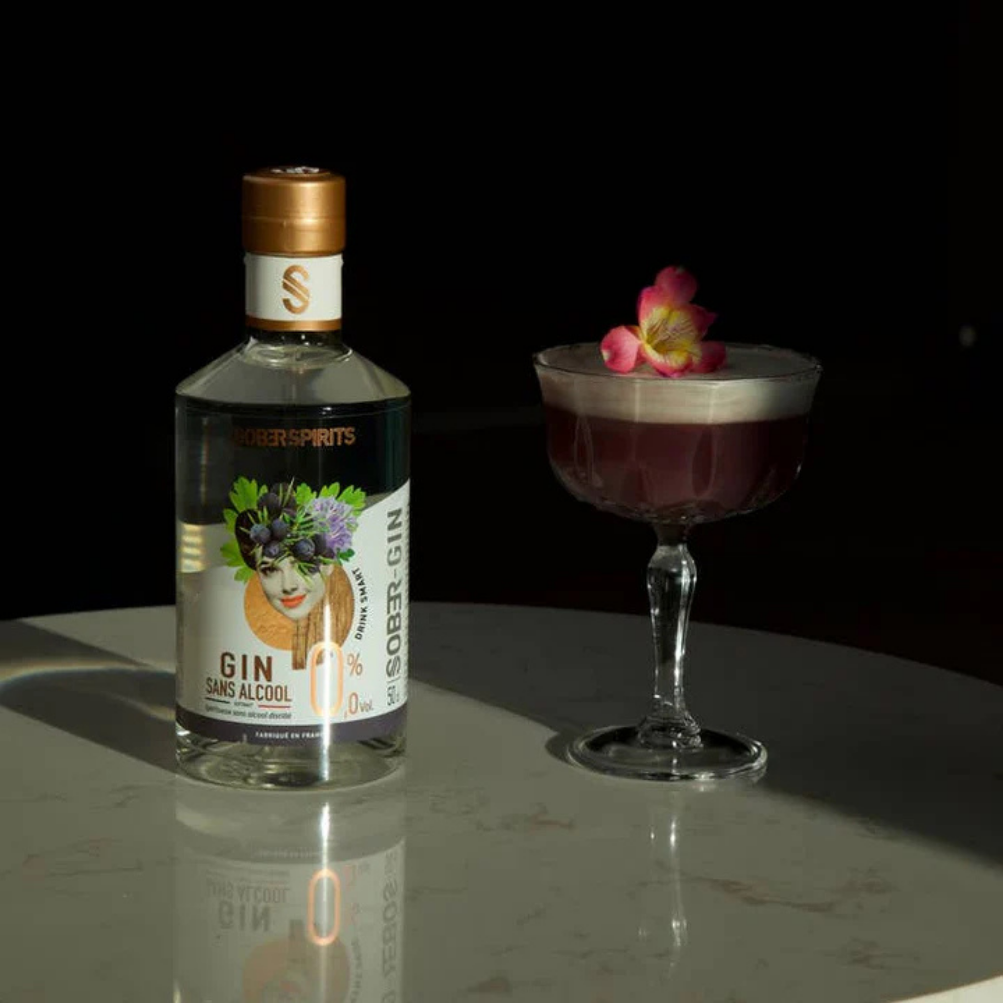 Gin désalcoolisé